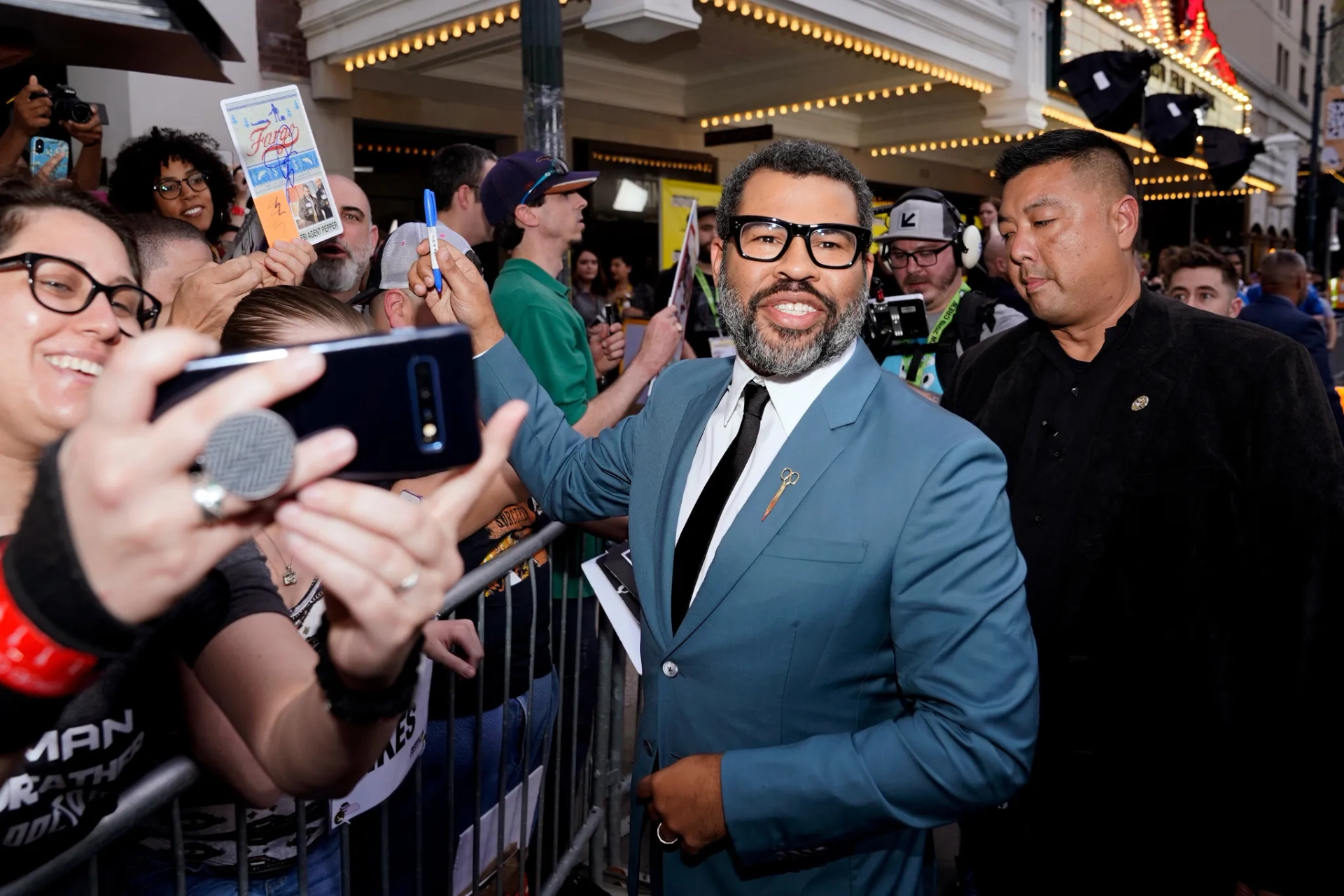 Jordan Peele at an event for Us (2019)