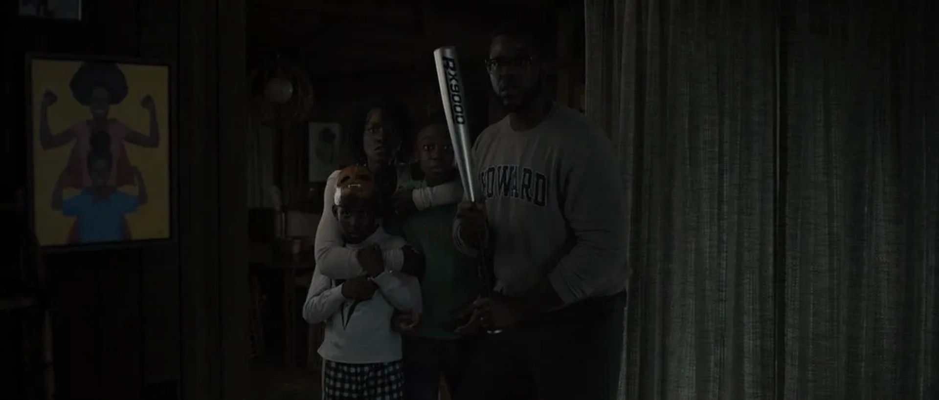 Lupita Nyong'o, Winston Duke, Evan Alex, and Shahadi Wright Joseph in Us (2019)