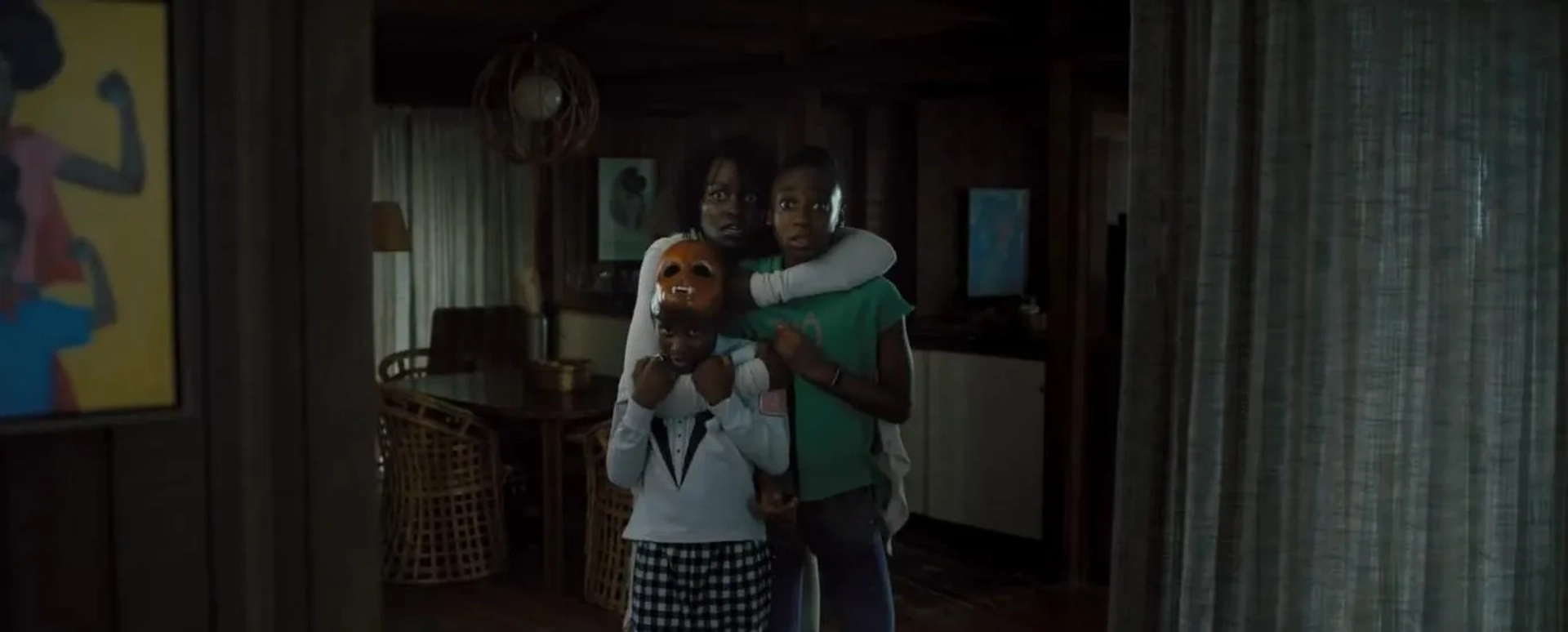 Lupita Nyong'o, Evan Alex, and Shahadi Wright Joseph in Us (2019)