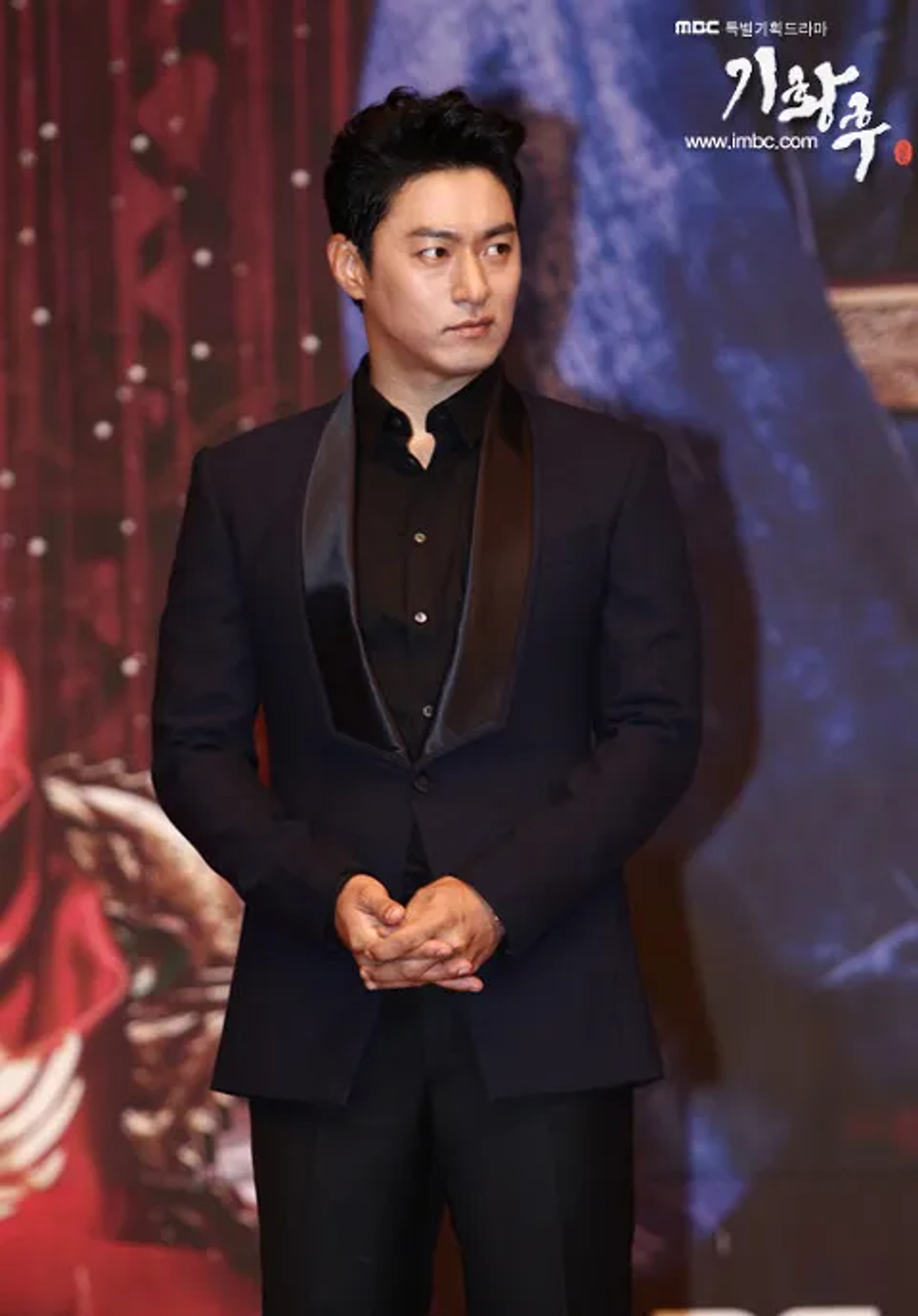 Ju Jin-Mo at an event for The Empress Ki (2013)