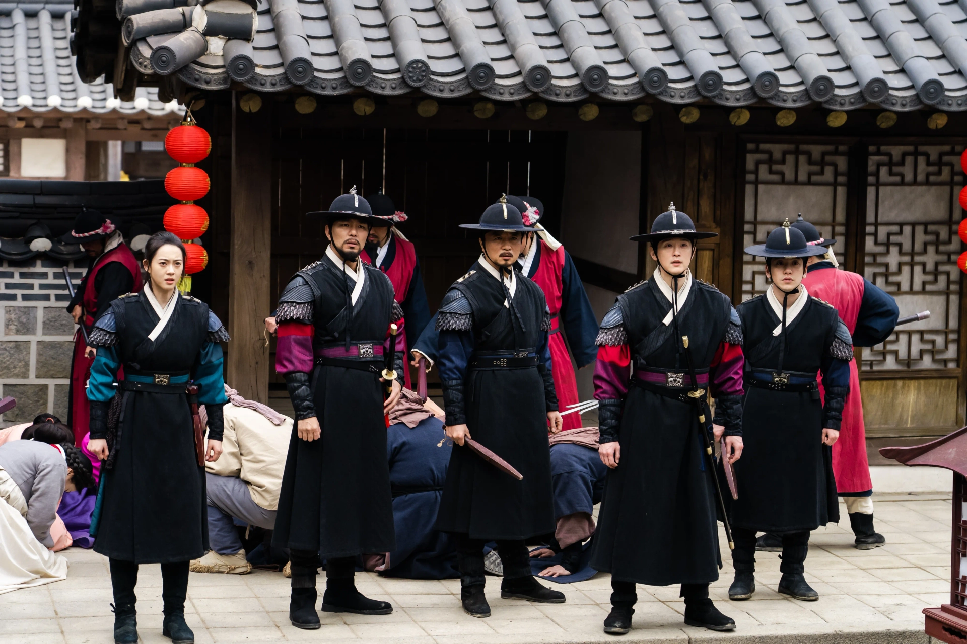 Go Ara and Kwon Yul in Haechi (2019)