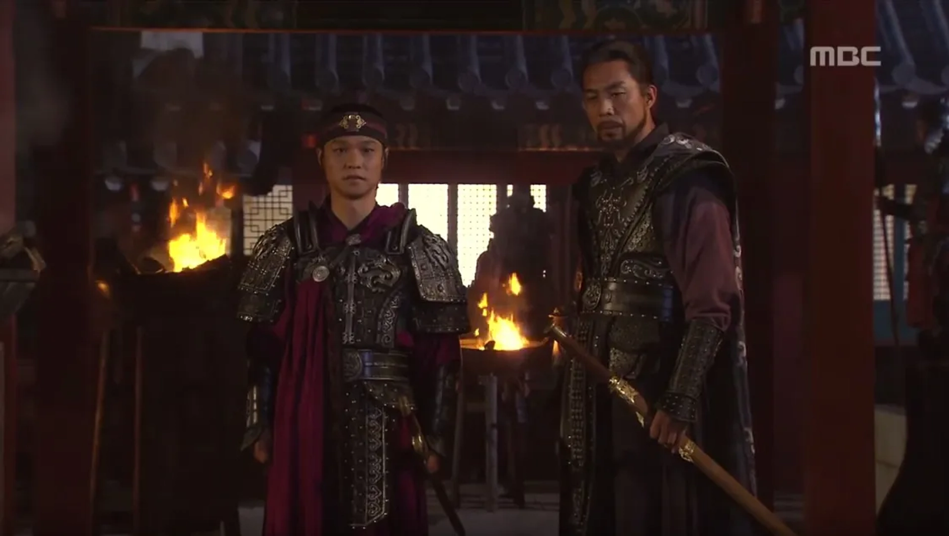 Kyoung-In Hong and Ahn Kil-kang in The Great Queen Seondeok (2009)