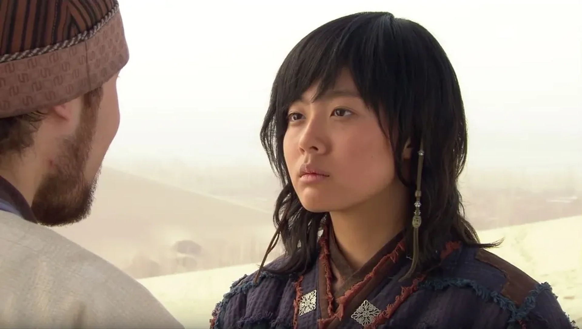 Nam Ji-hyun and Mametkulovs Mansur in The Great Queen Seondeok (2009)