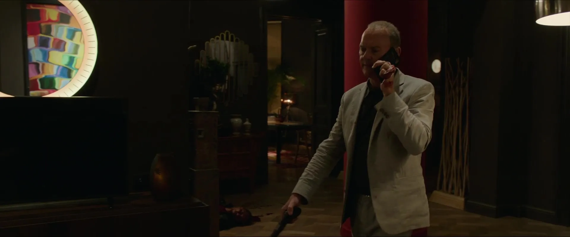 Michael Keaton in The Protégé (2021)