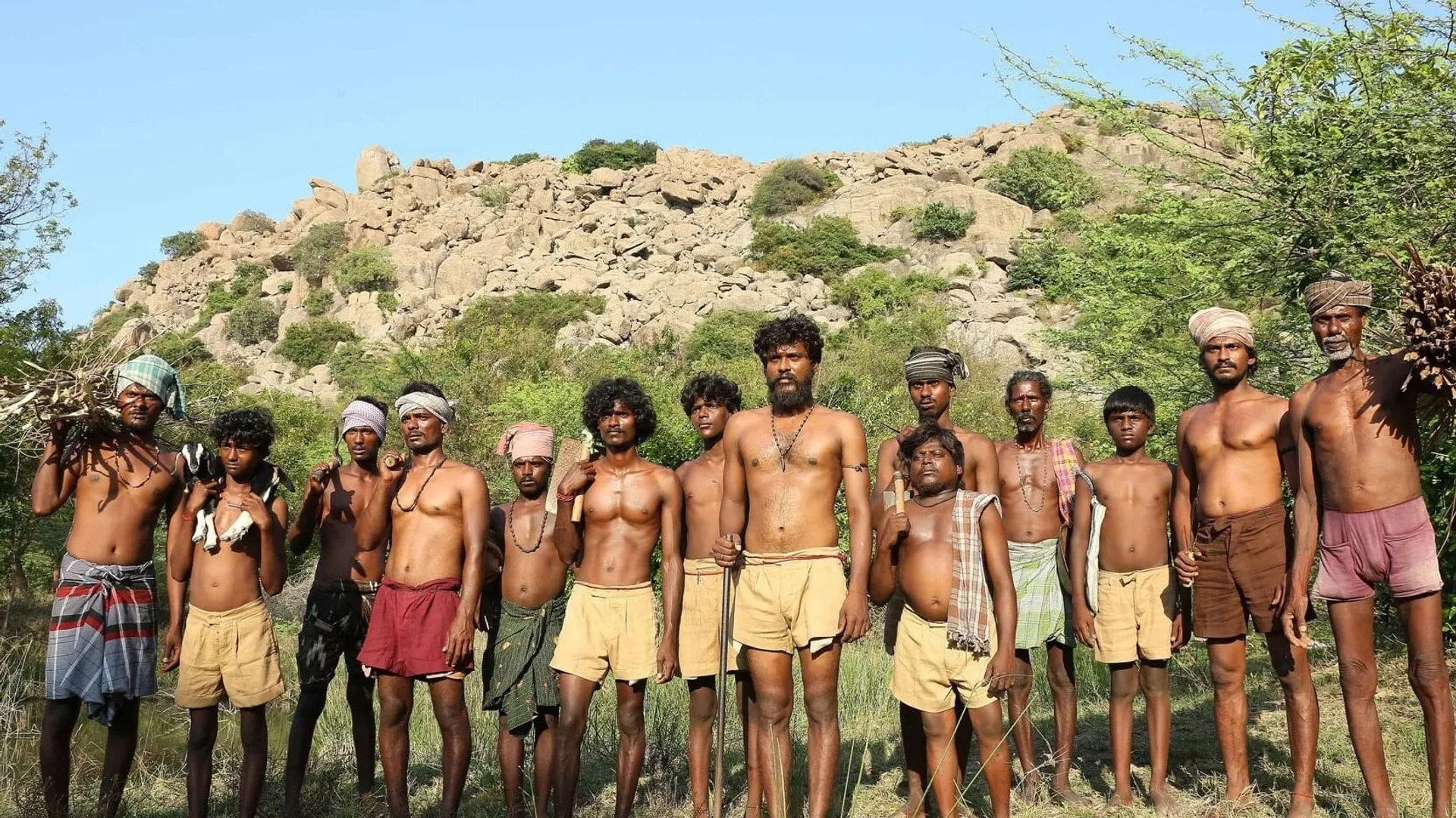 Rajendran, M. Sinrasu, and Manikandan K. in Jai Bhim (2021)