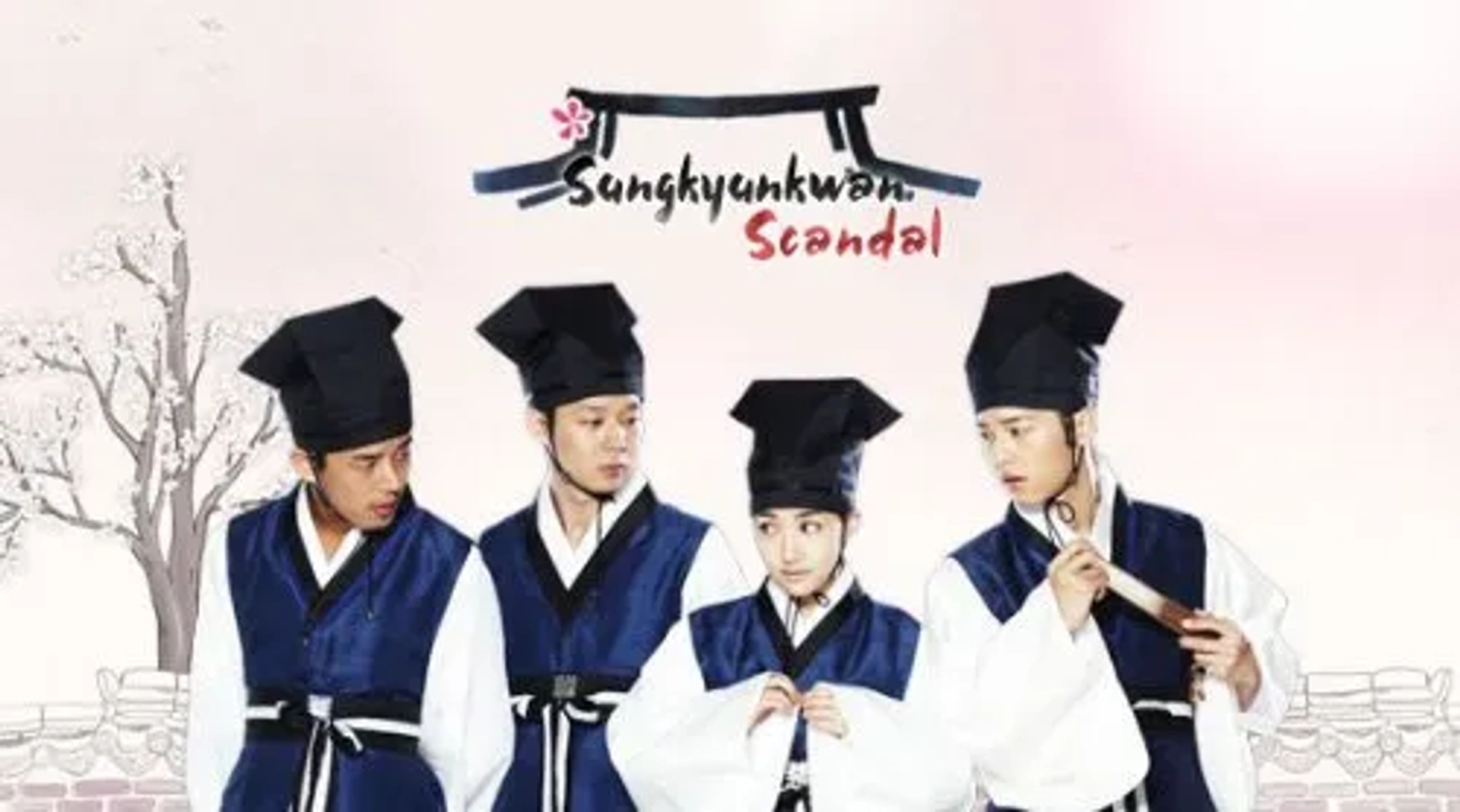 Park Min-Young, Yoo Ah-in, Yu Chun Park, and Song Joong-ki in Sungkyunkwan Scandal (2010)