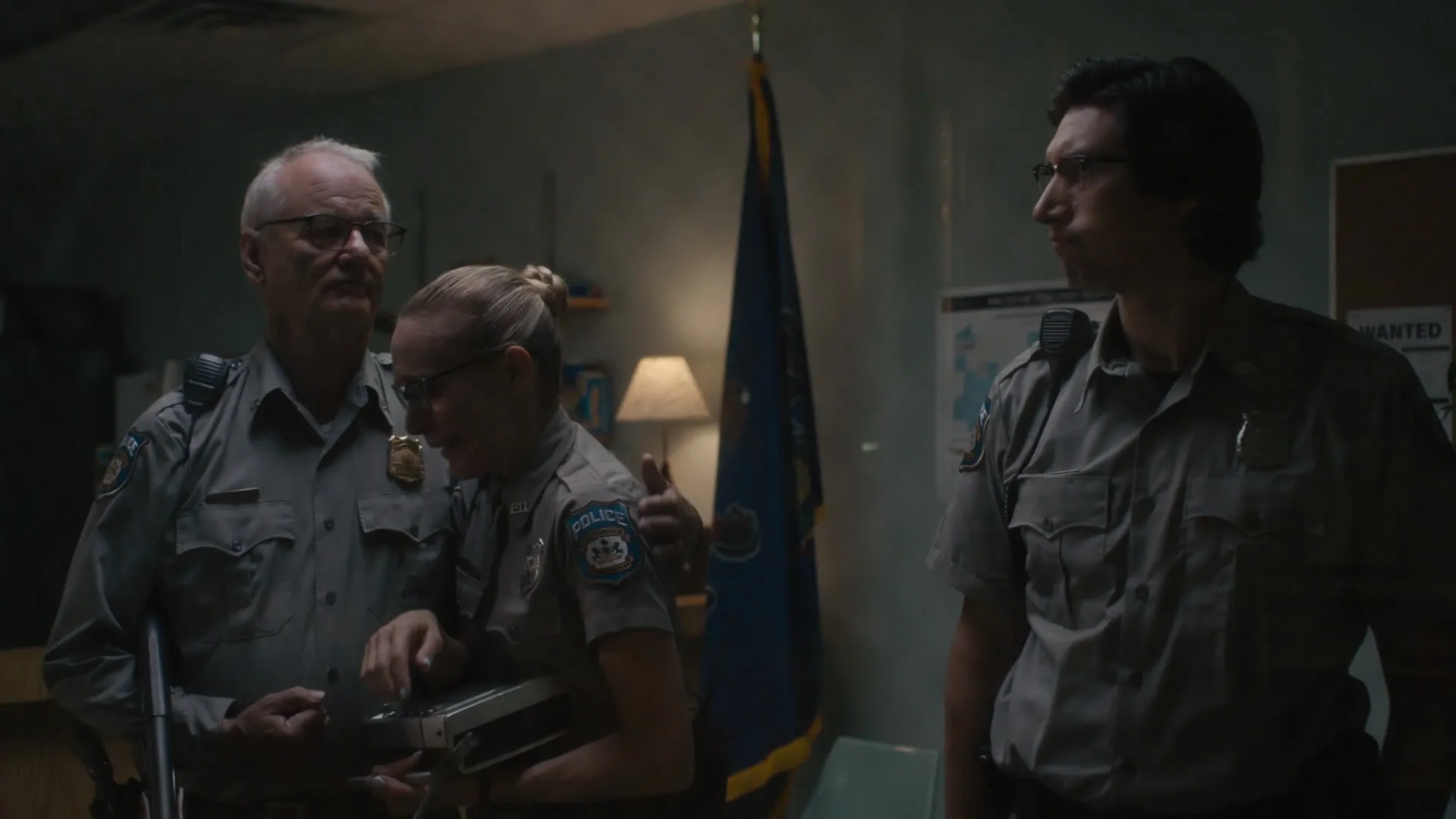 Bill Murray, Chloë Sevigny, and Adam Driver in The Dead Don't Die (2019)