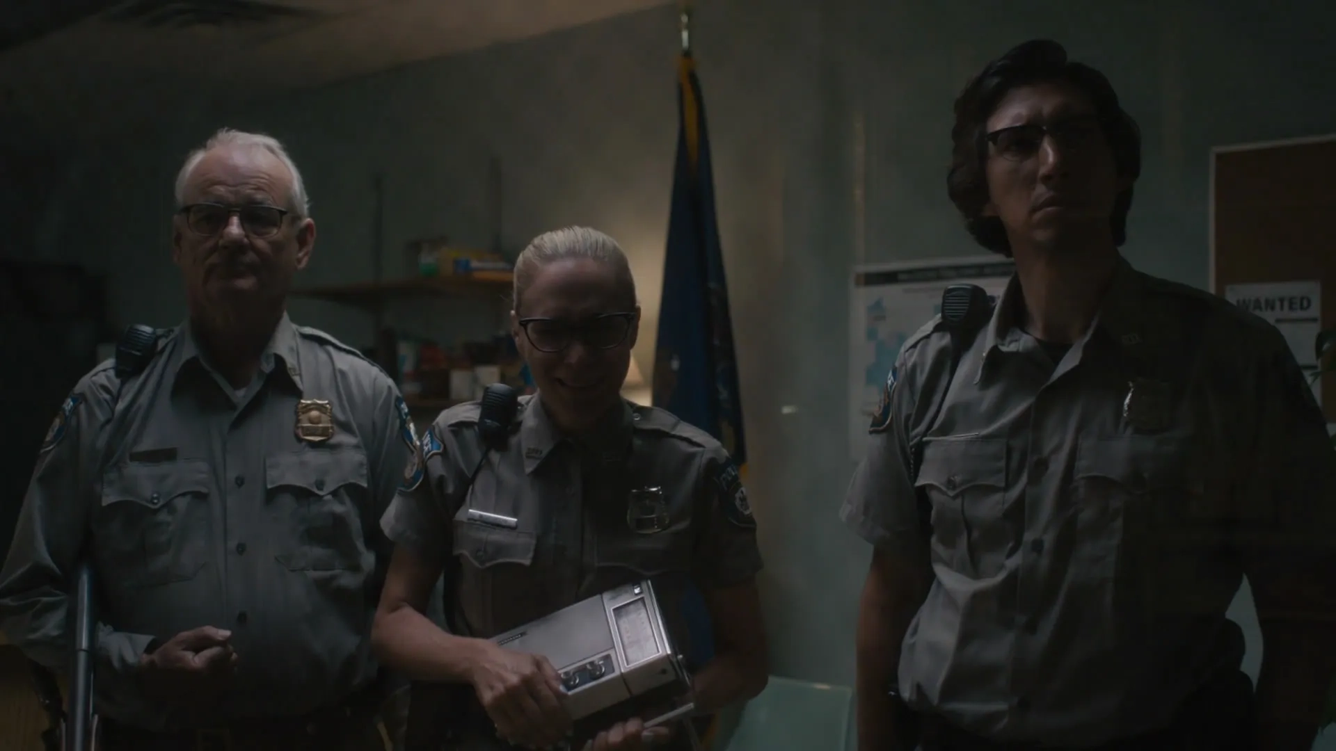 Bill Murray, Chloë Sevigny, and Adam Driver in The Dead Don't Die (2019)