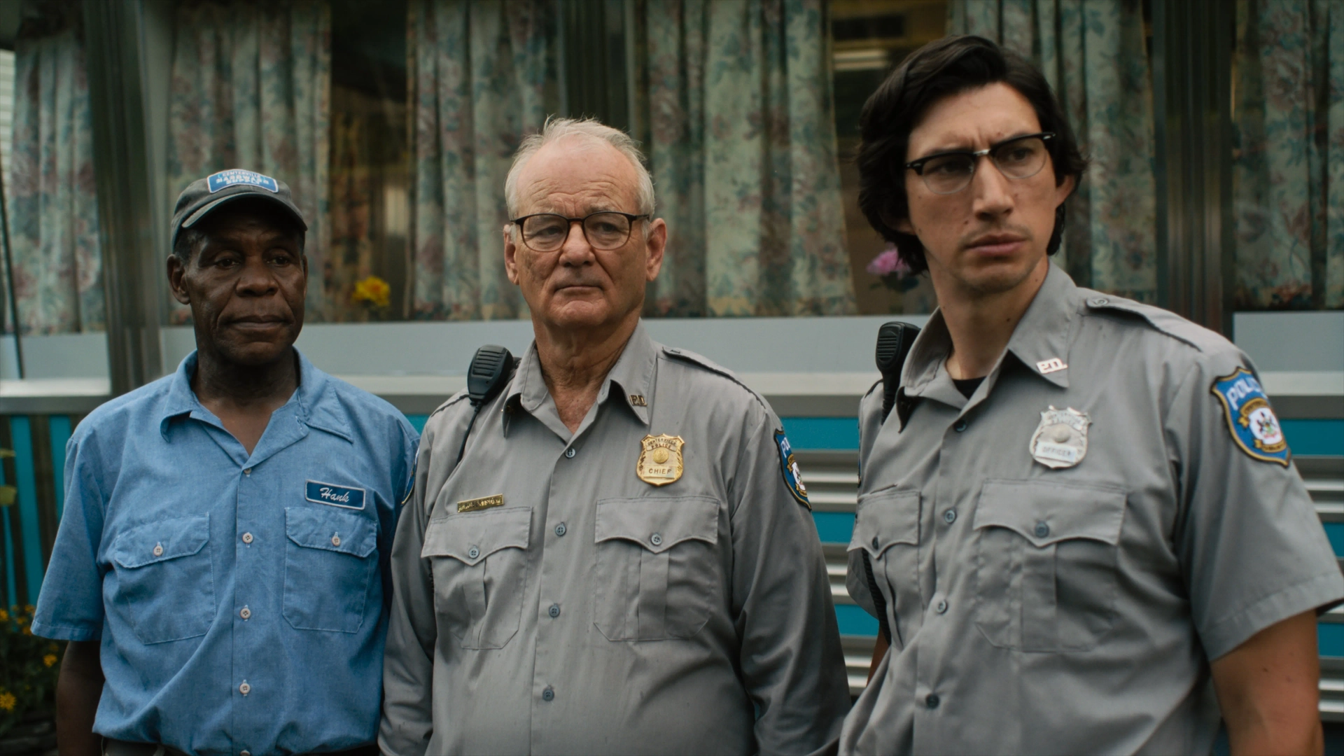 Bill Murray, Danny Glover, and Adam Driver in The Dead Don't Die (2019)