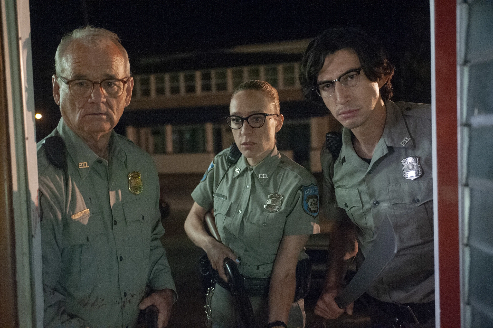 Bill Murray, Chloë Sevigny, and Adam Driver in The Dead Don't Die (2019)