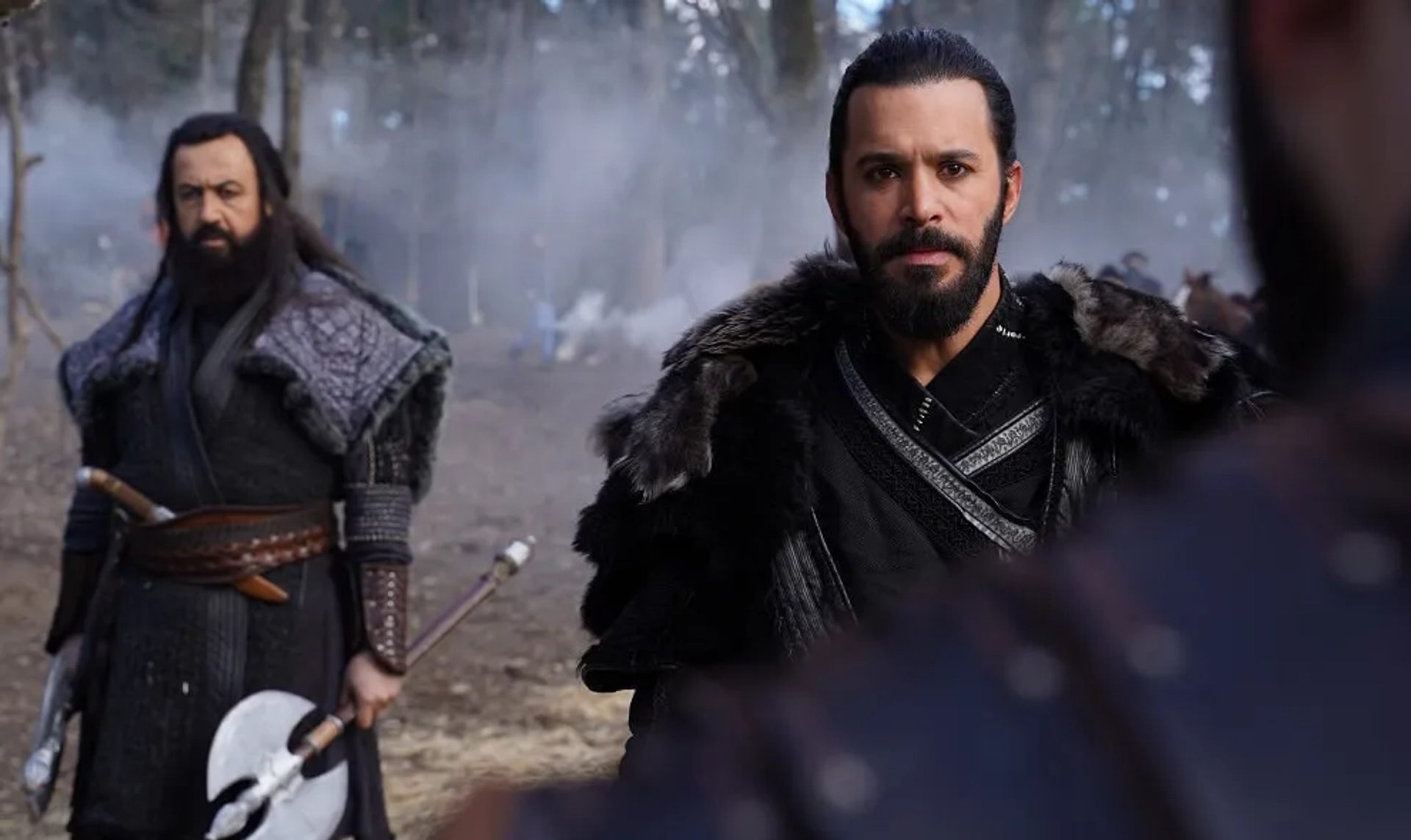 Mehmet Özgür and Baris Arduç in Alparslan: The Great Seljuks (2021)