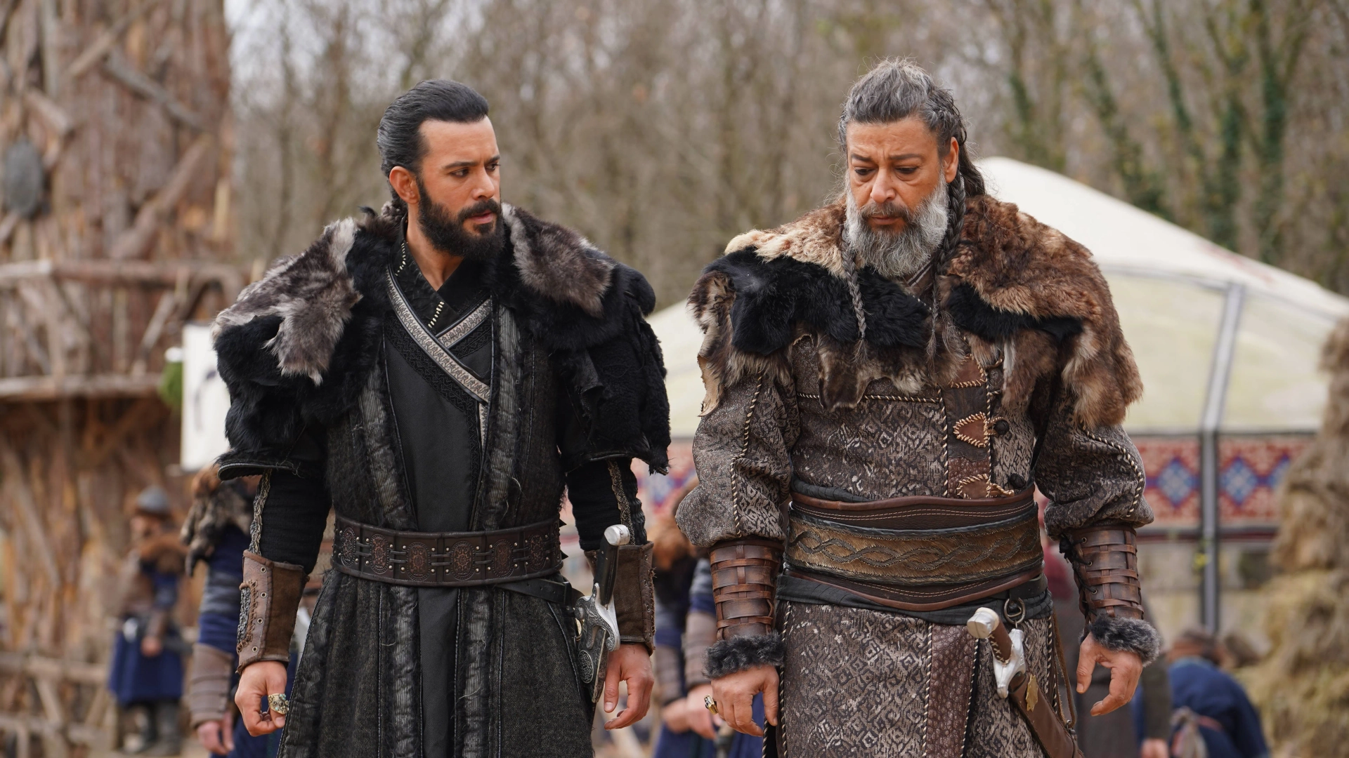 Baris Arduç and Erdinç Gülener in Alparslan: The Great Seljuks (2021)