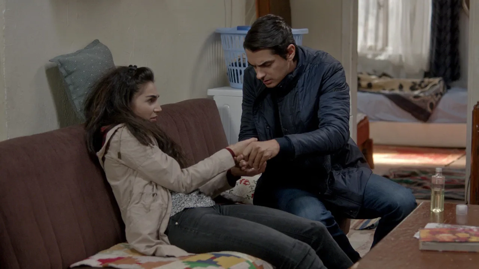 Mehmetcan Mincinozlu and Sahra Sas in Our Story (2017)