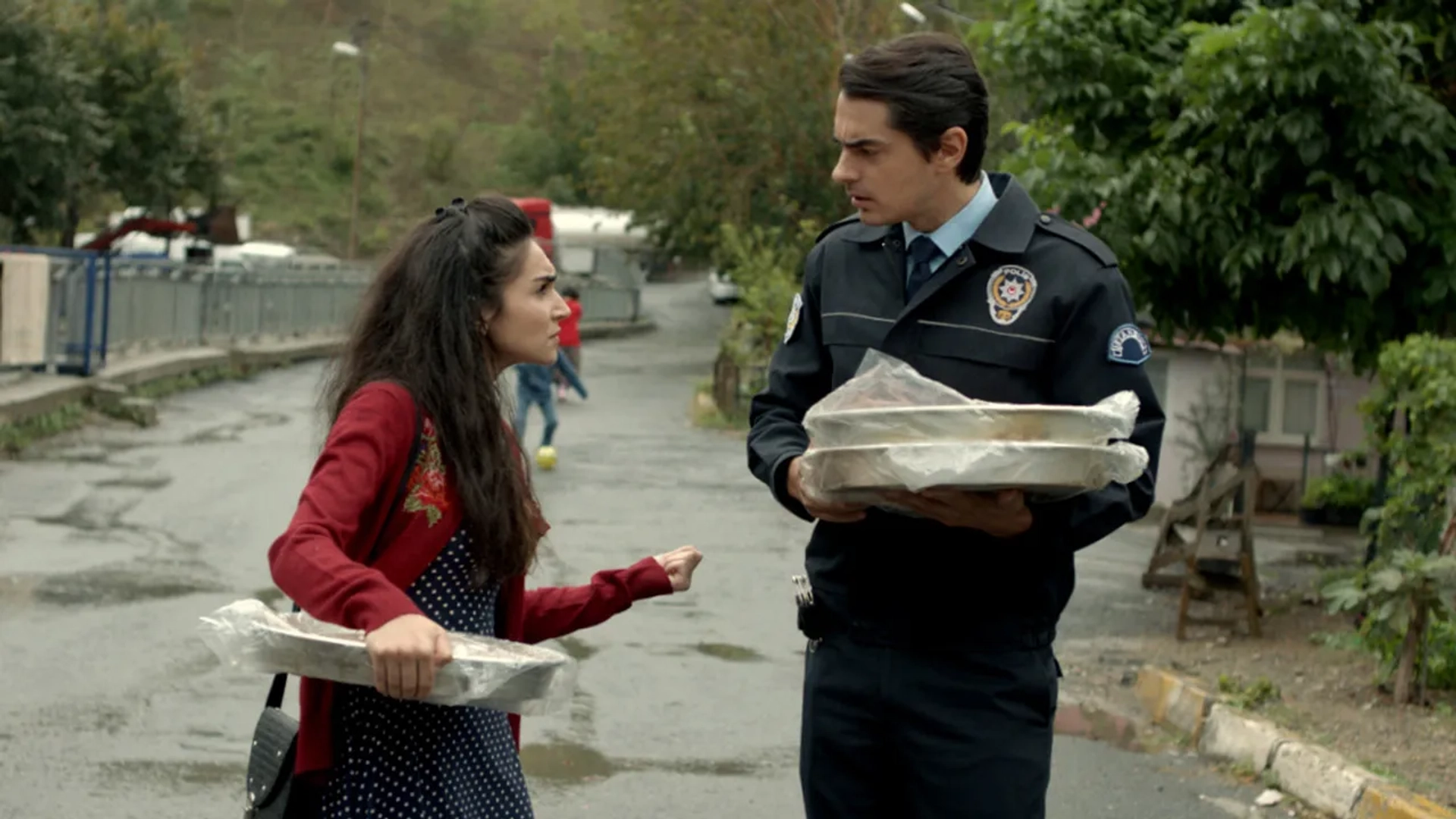 Mehmetcan Mincinozlu and Sahra Sas in Our Story (2017)