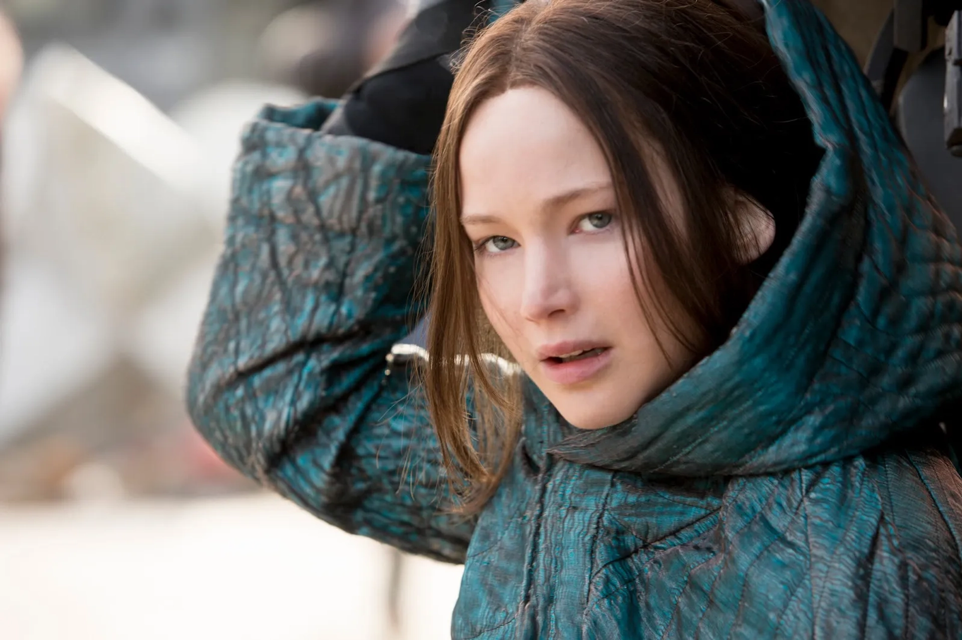 Jennifer Lawrence in The Hunger Games: Mockingjay - Part 2 (2015)