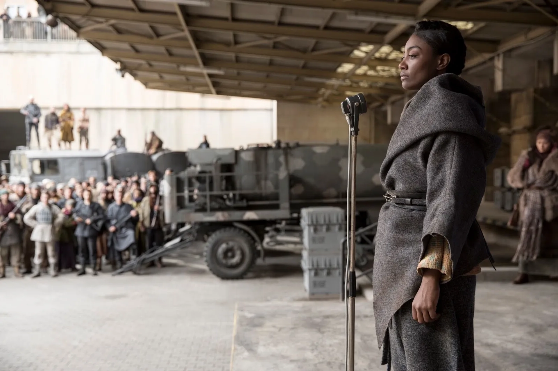 Patina Miller in The Hunger Games: Mockingjay - Part 2 (2015)