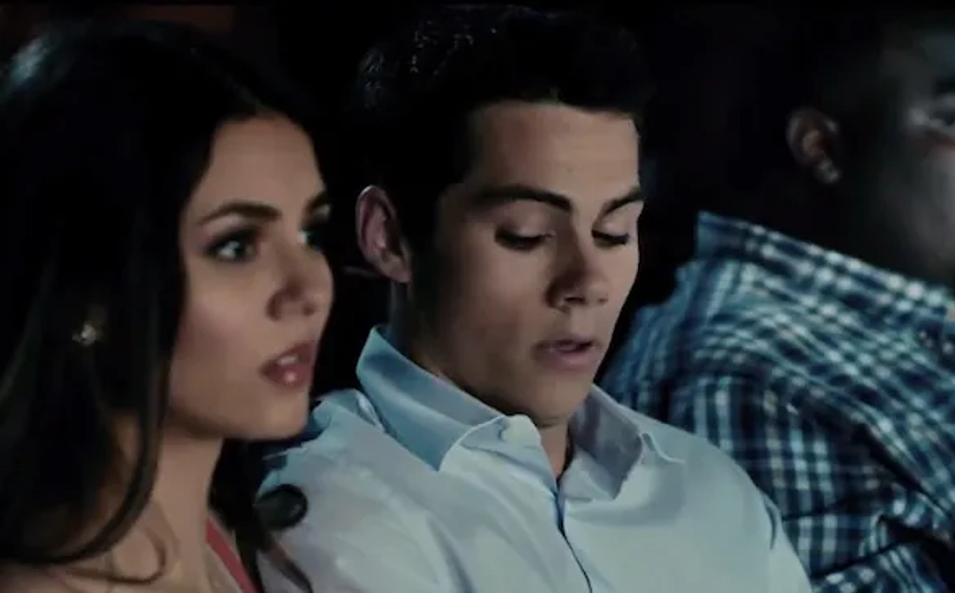 Victoria Justice and Dylan O'Brien in The First Time (2012)