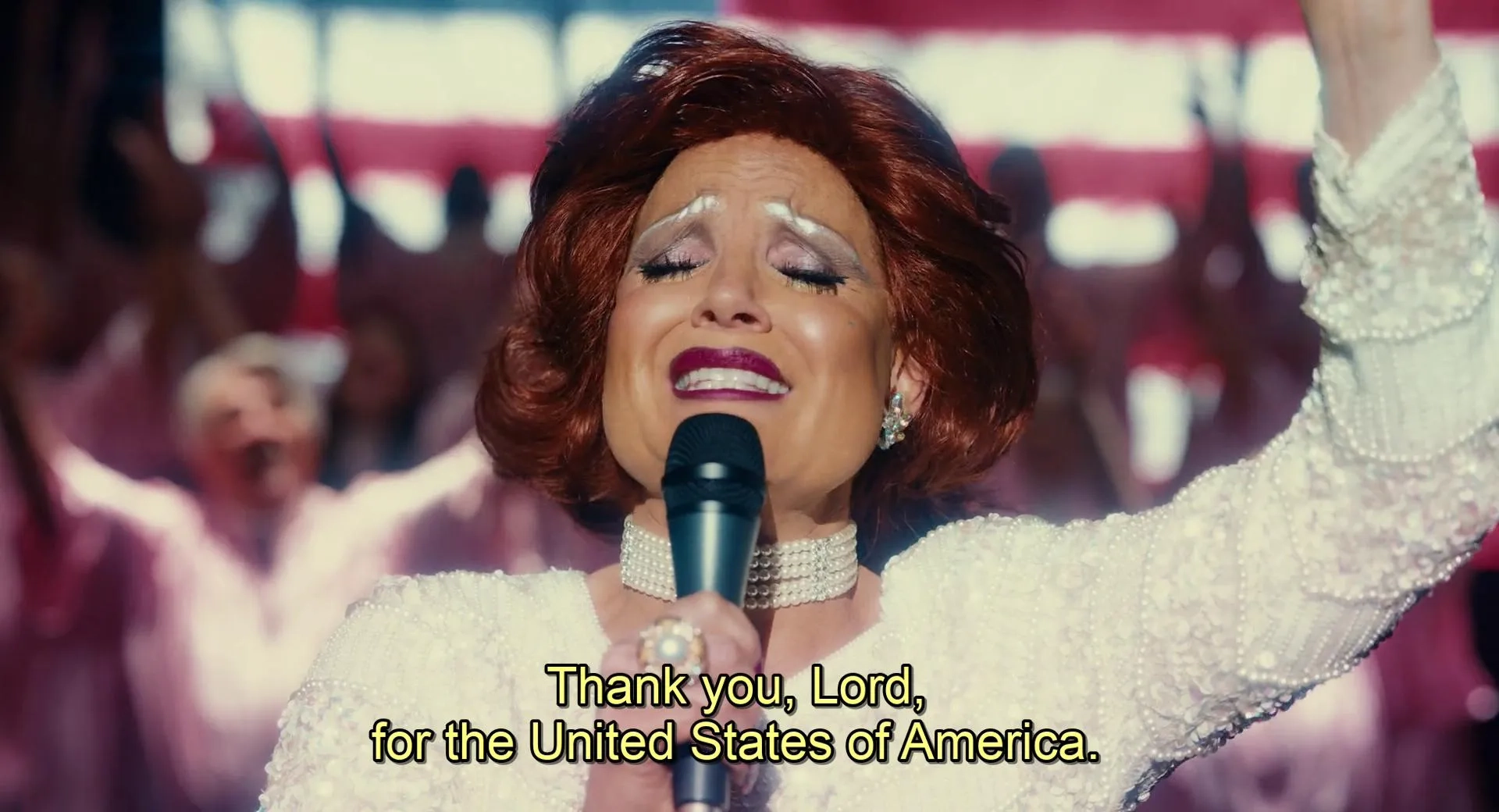 Jessica Chastain in The Eyes of Tammy Faye (2021)