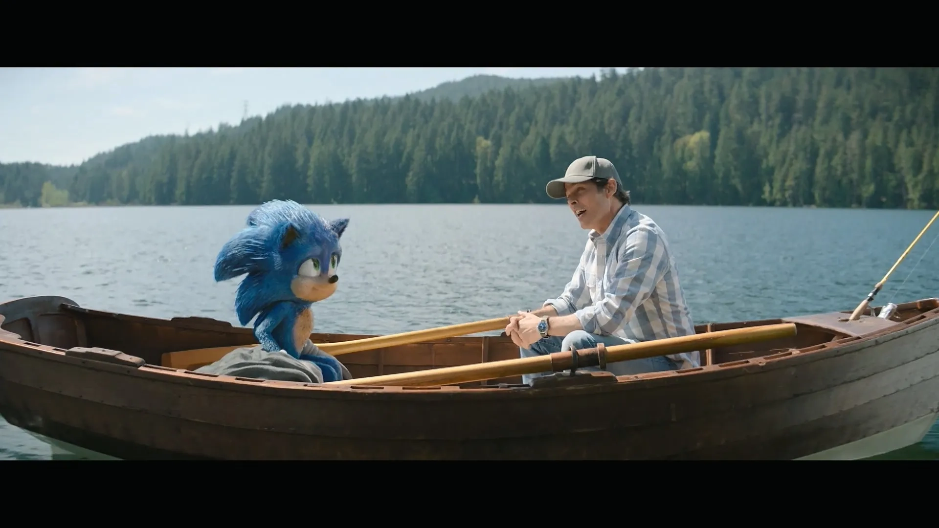 James Marsden and Ben Schwartz in Sonic the Hedgehog 2 (2022)