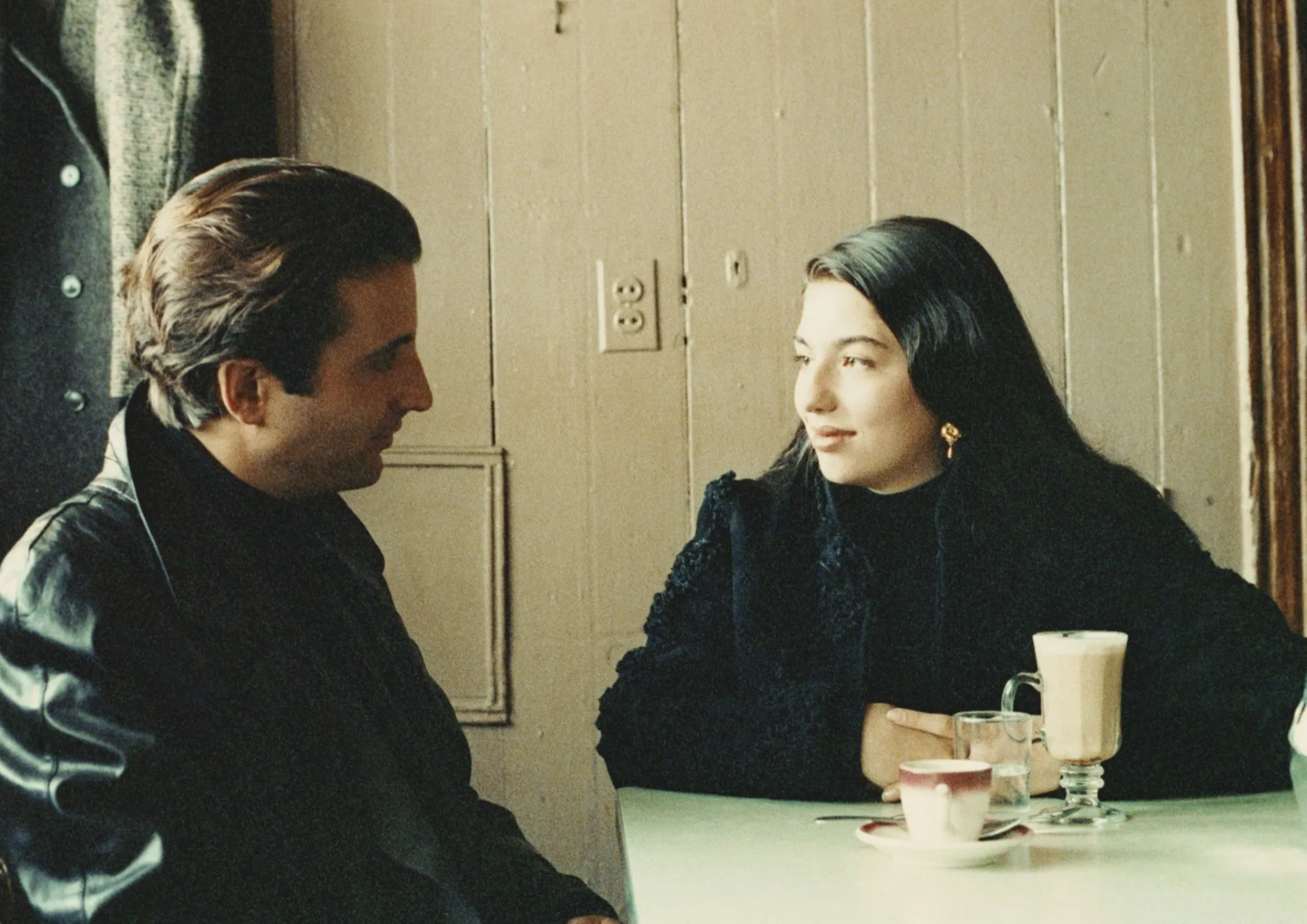 Andy Garcia and Sofia Coppola in The Godfather Part III (1990)