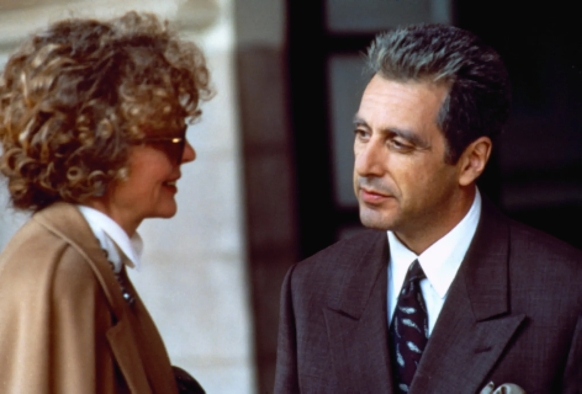 Al Pacino and Diane Keaton in The Godfather Part III (1990)