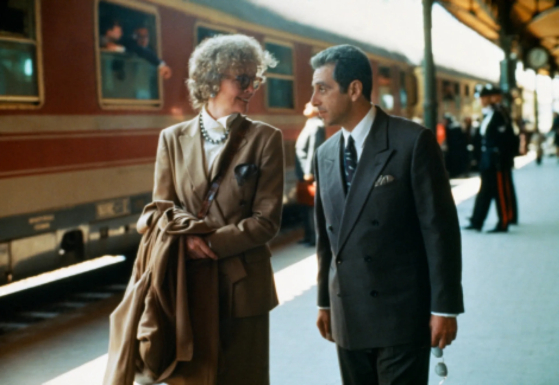 Al Pacino and Diane Keaton in The Godfather Part III (1990)