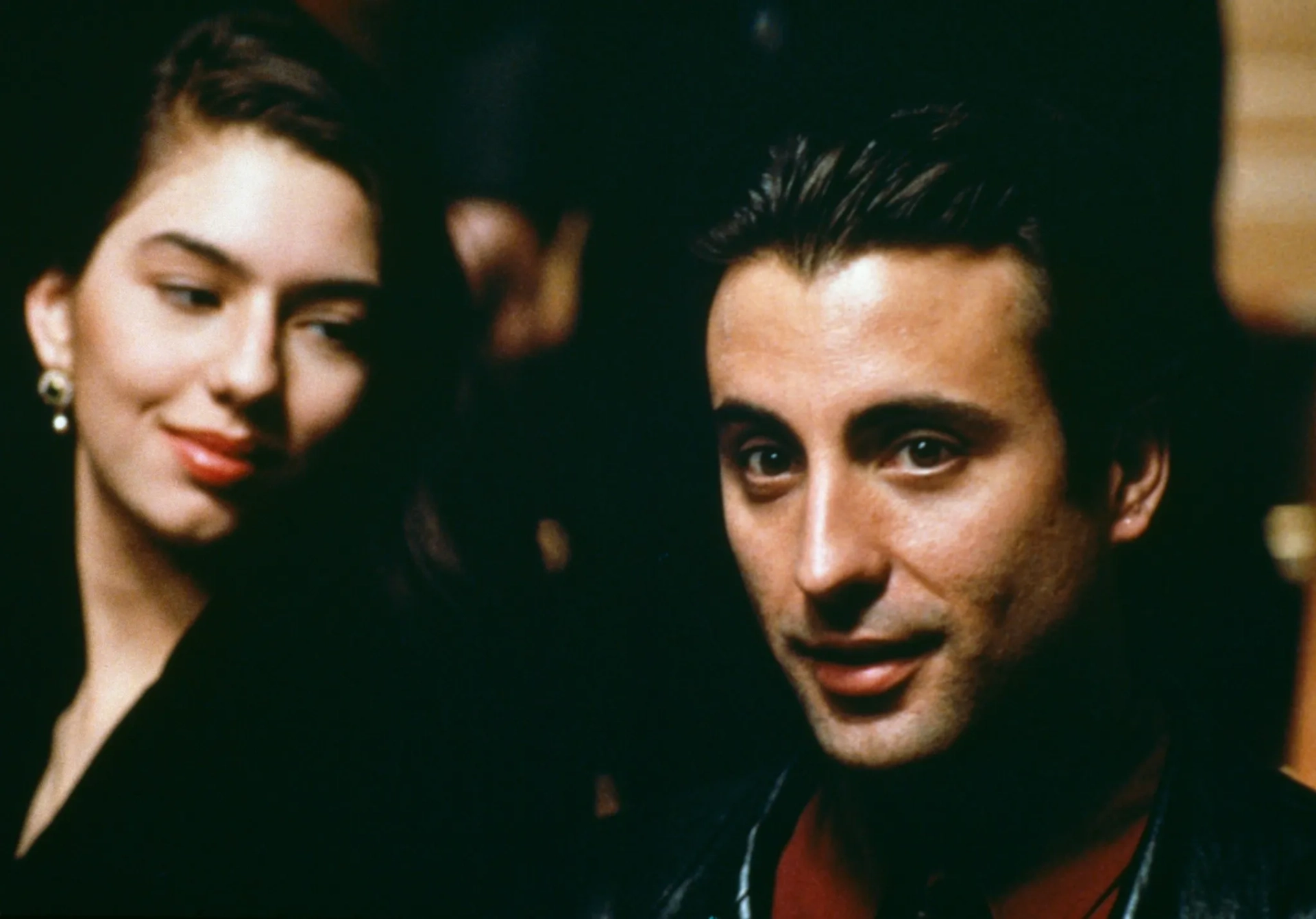 Andy Garcia and Sofia Coppola in The Godfather Part III (1990)