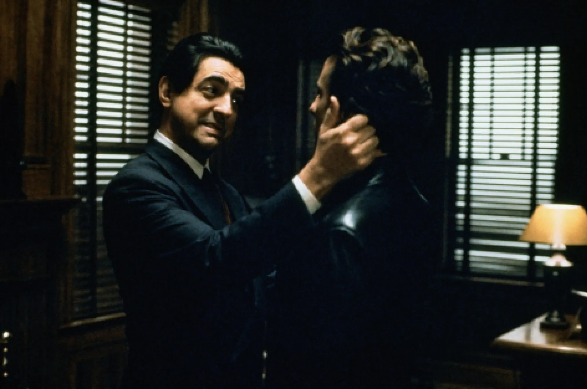 Andy Garcia and Joe Mantegna in The Godfather Part III (1990)