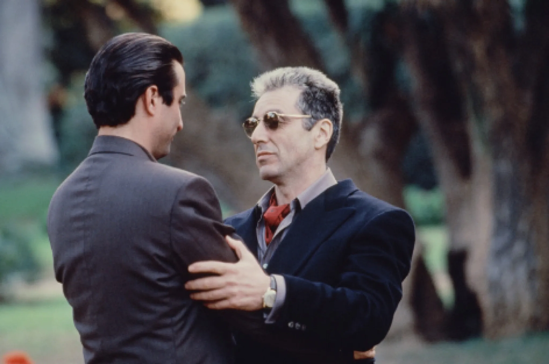 Al Pacino and Andy Garcia in The Godfather Part III (1990)