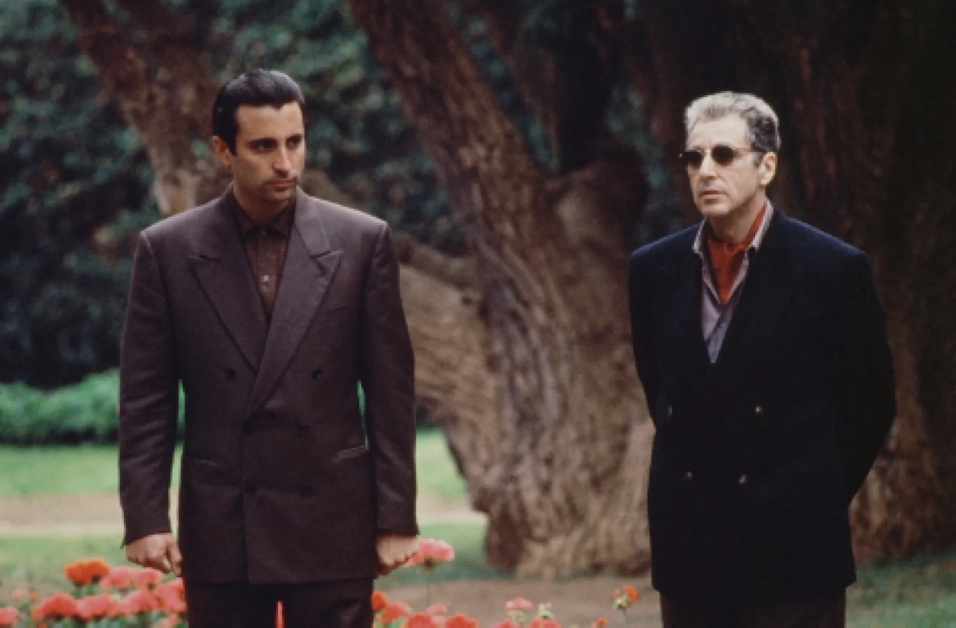 Al Pacino and Andy Garcia in The Godfather Part III (1990)