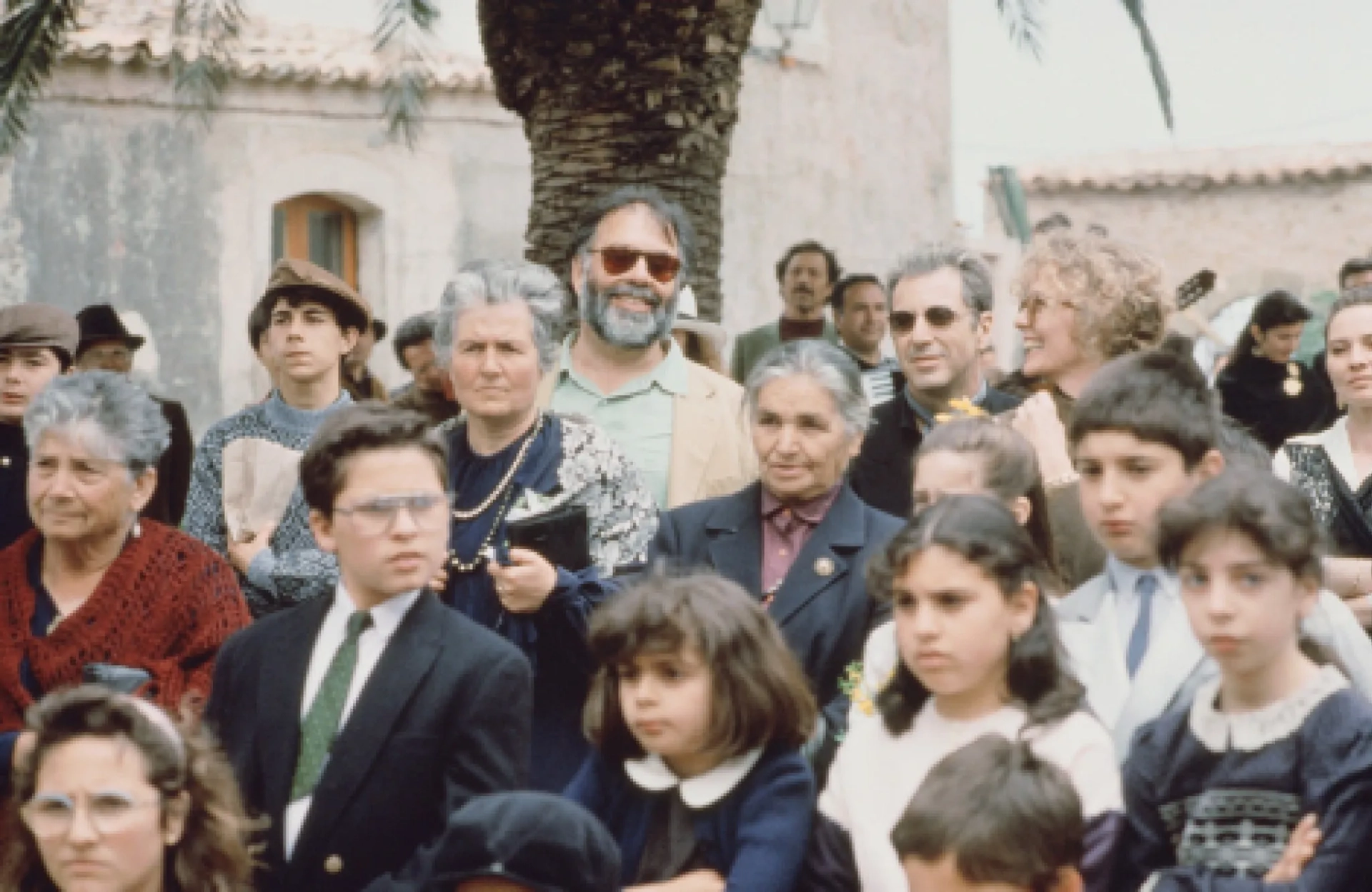 Al Pacino, Francis Ford Coppola, and Diane Keaton in The Godfather Part III (1990)