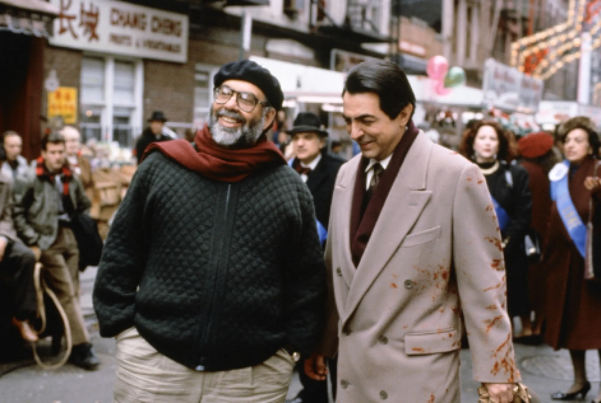 Francis Ford Coppola and Joe Mantegna in The Godfather Part III (1990)