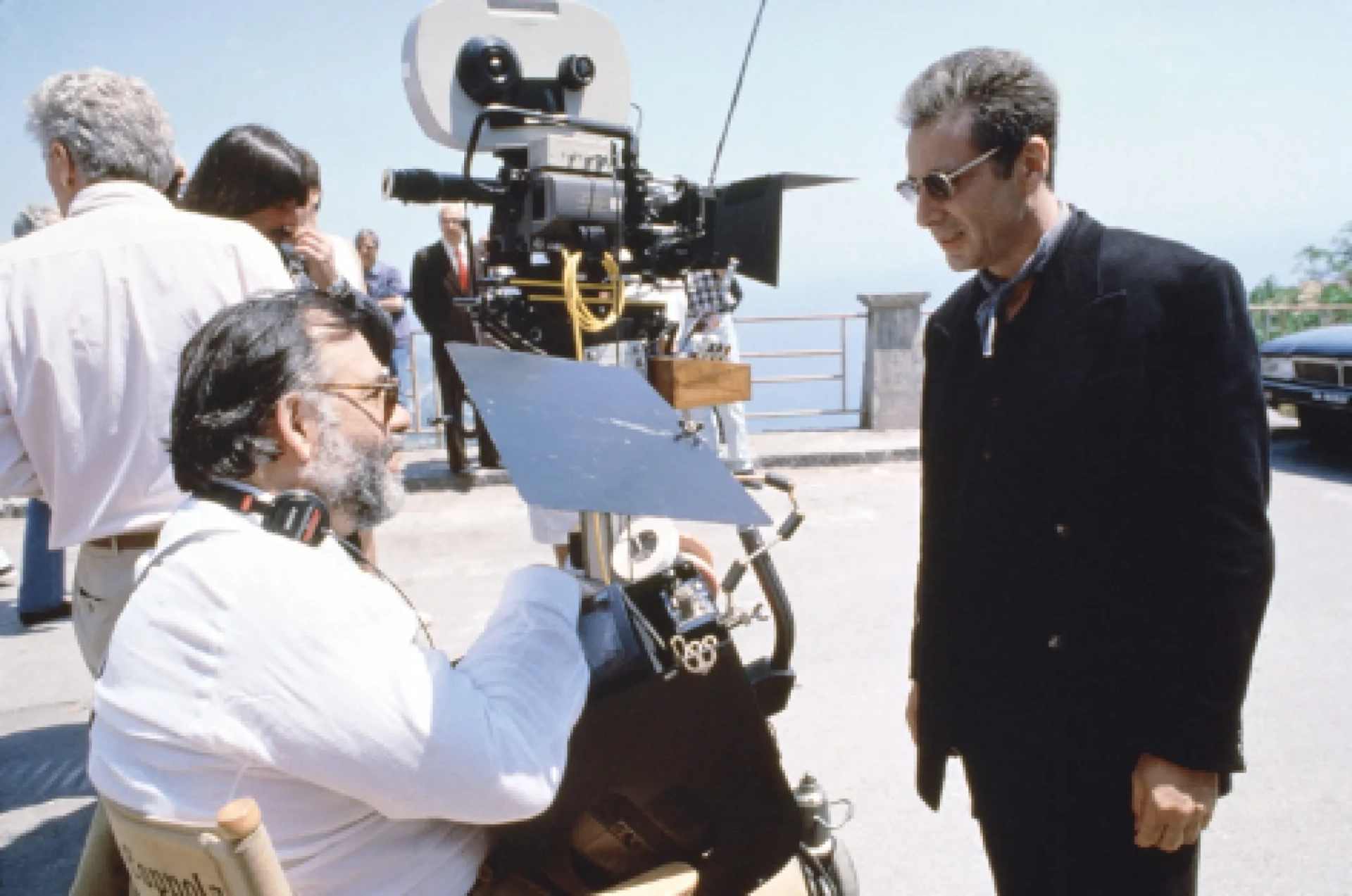 Al Pacino and Francis Ford Coppola in The Godfather Part III (1990)