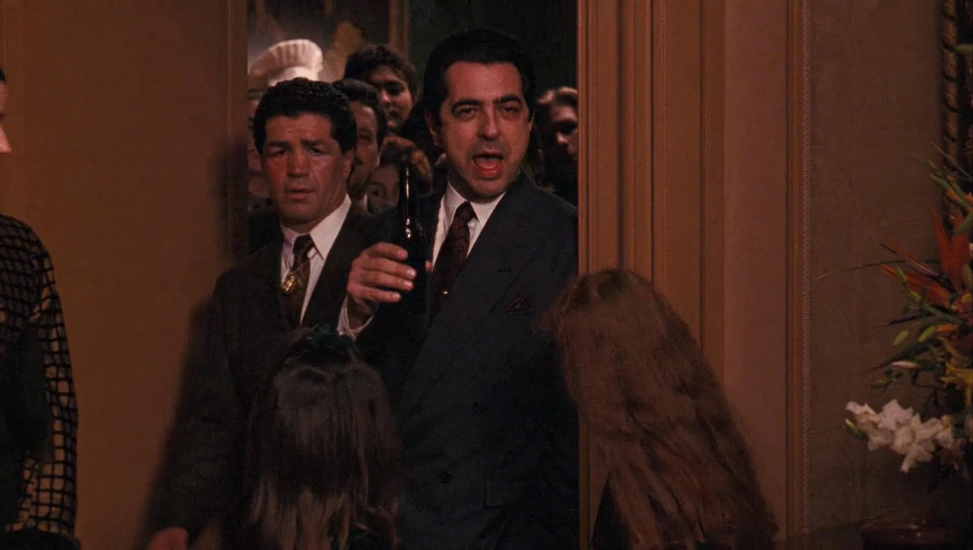 Joe Mantegna and Vito Antuofermo in The Godfather Part III (1990)