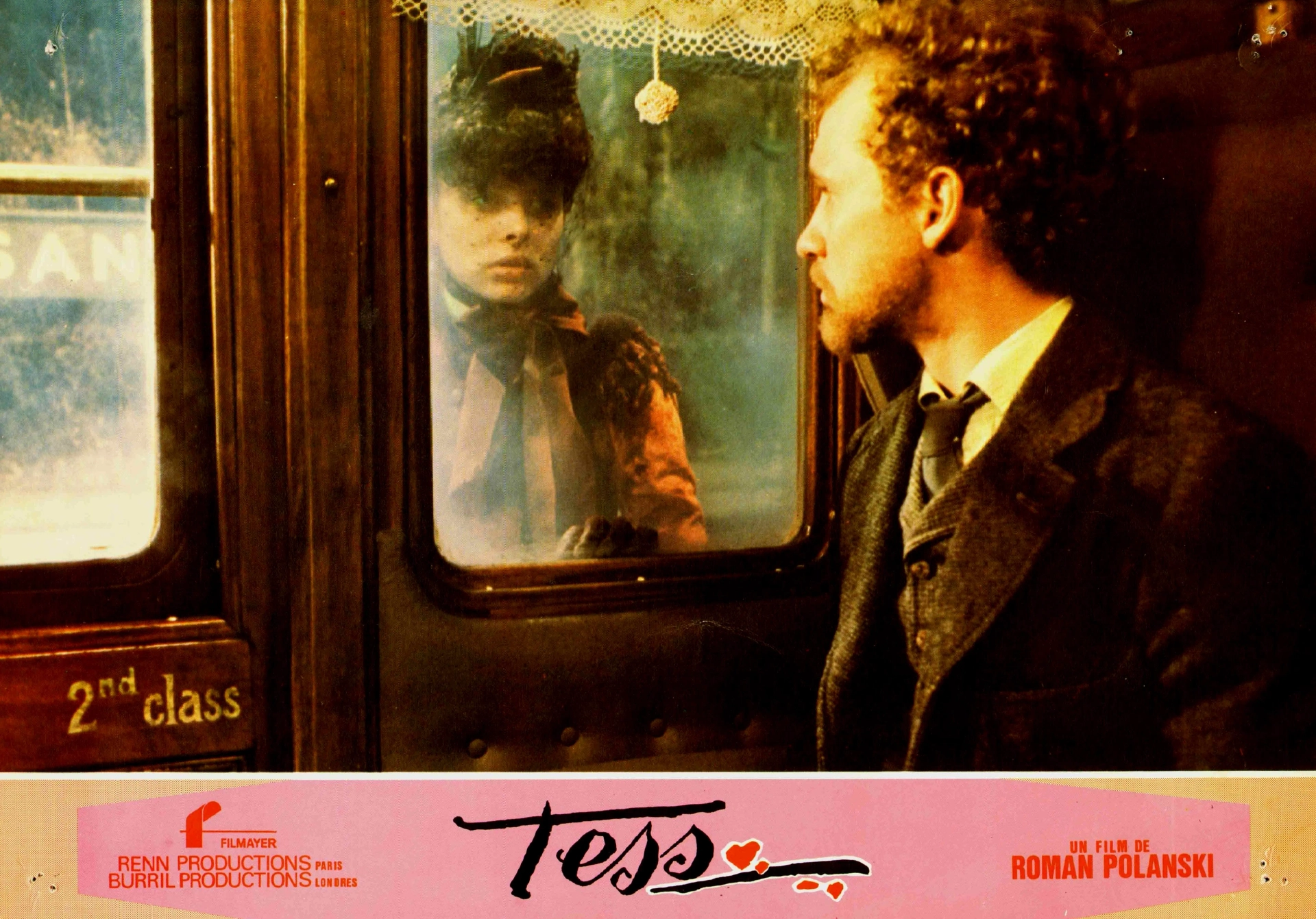 Nastassja Kinski and Peter Firth in Tess (1979)