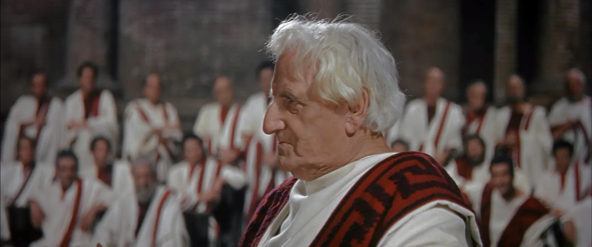 Finlay Currie in The Fall of the Roman Empire (1964)