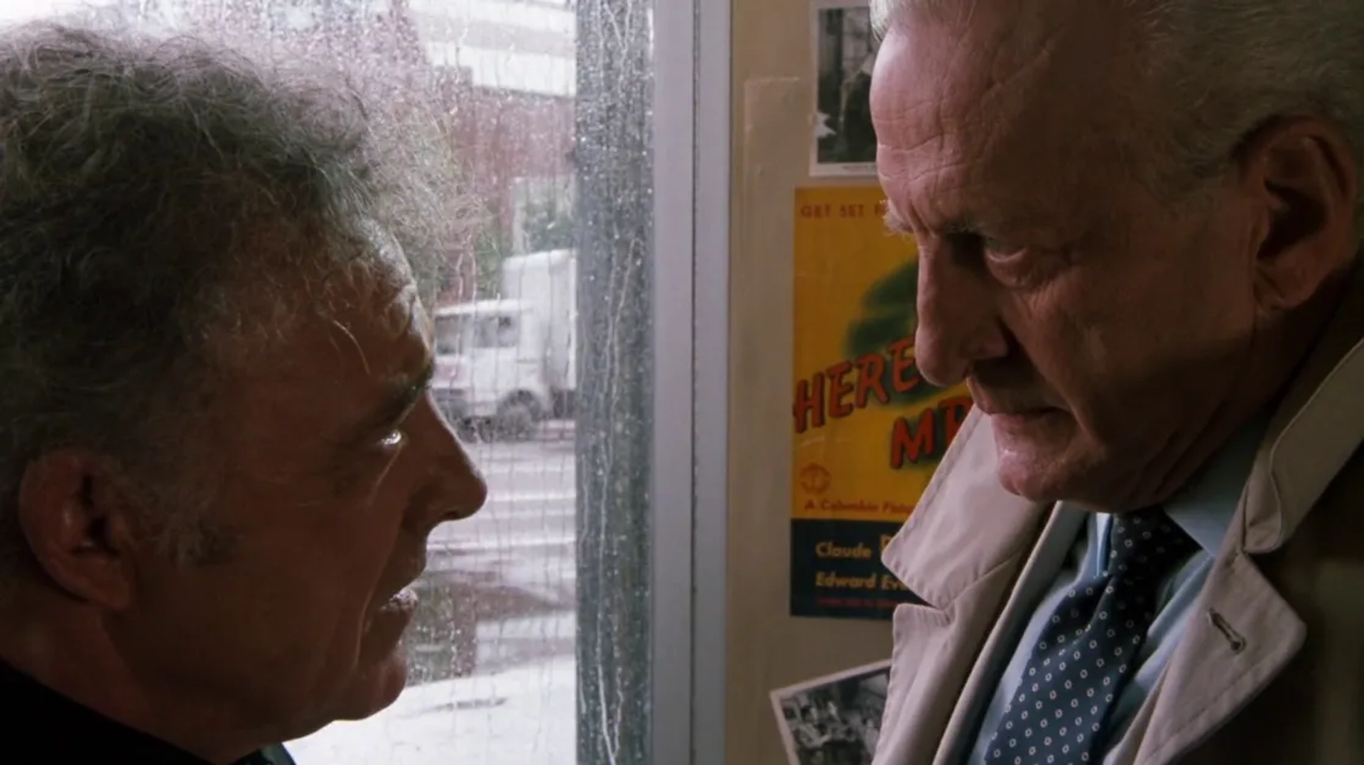 George C. Scott and Ed Flanders in The Exorcist III (1990)