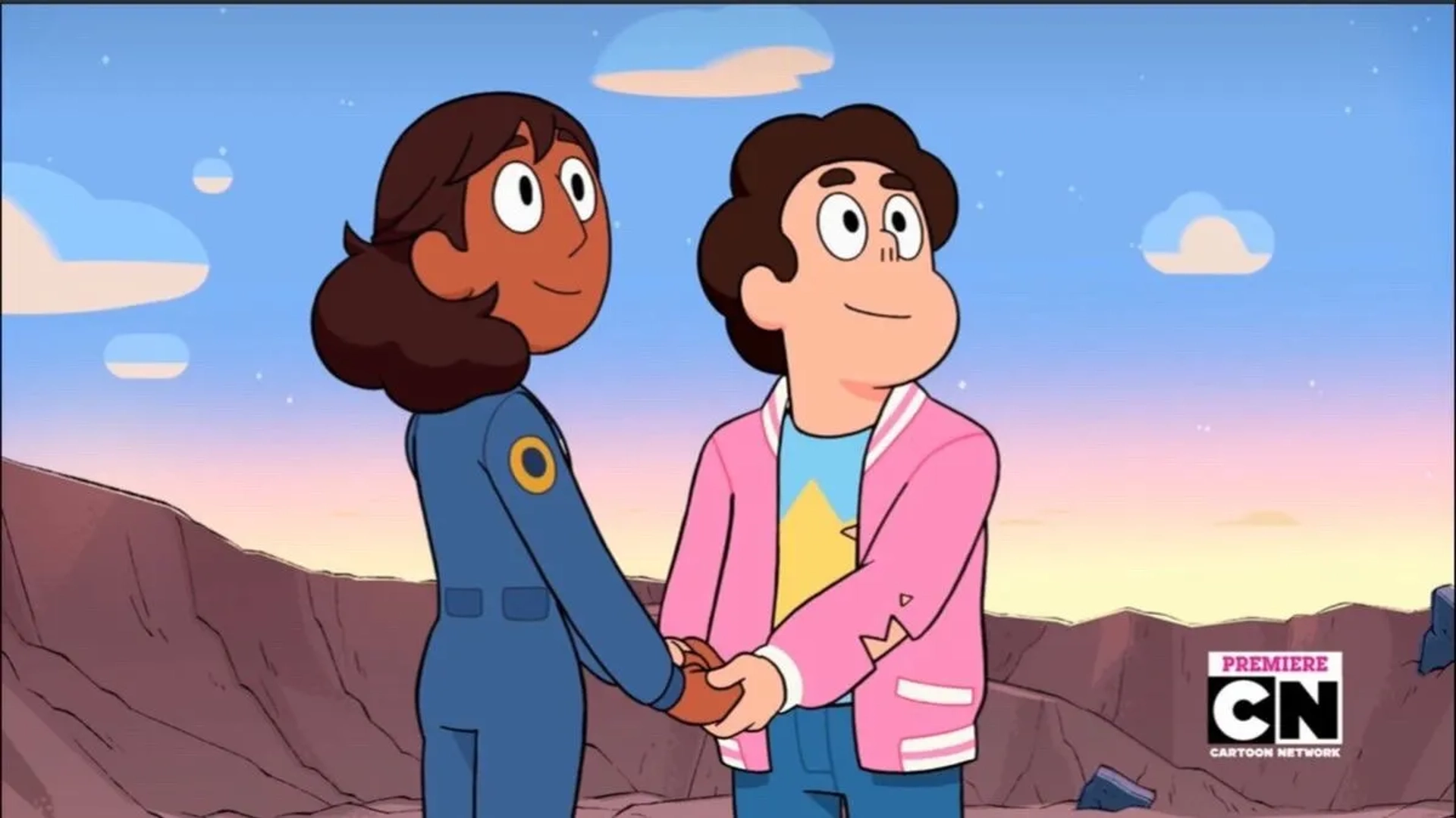 Grace Rolek and Zach Callison in Steven Universe: The Movie (2019)