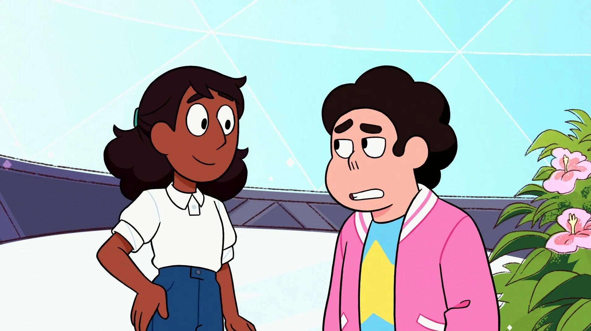 Grace Rolek and Zach Callison in Steven Universe: The Movie (2019)