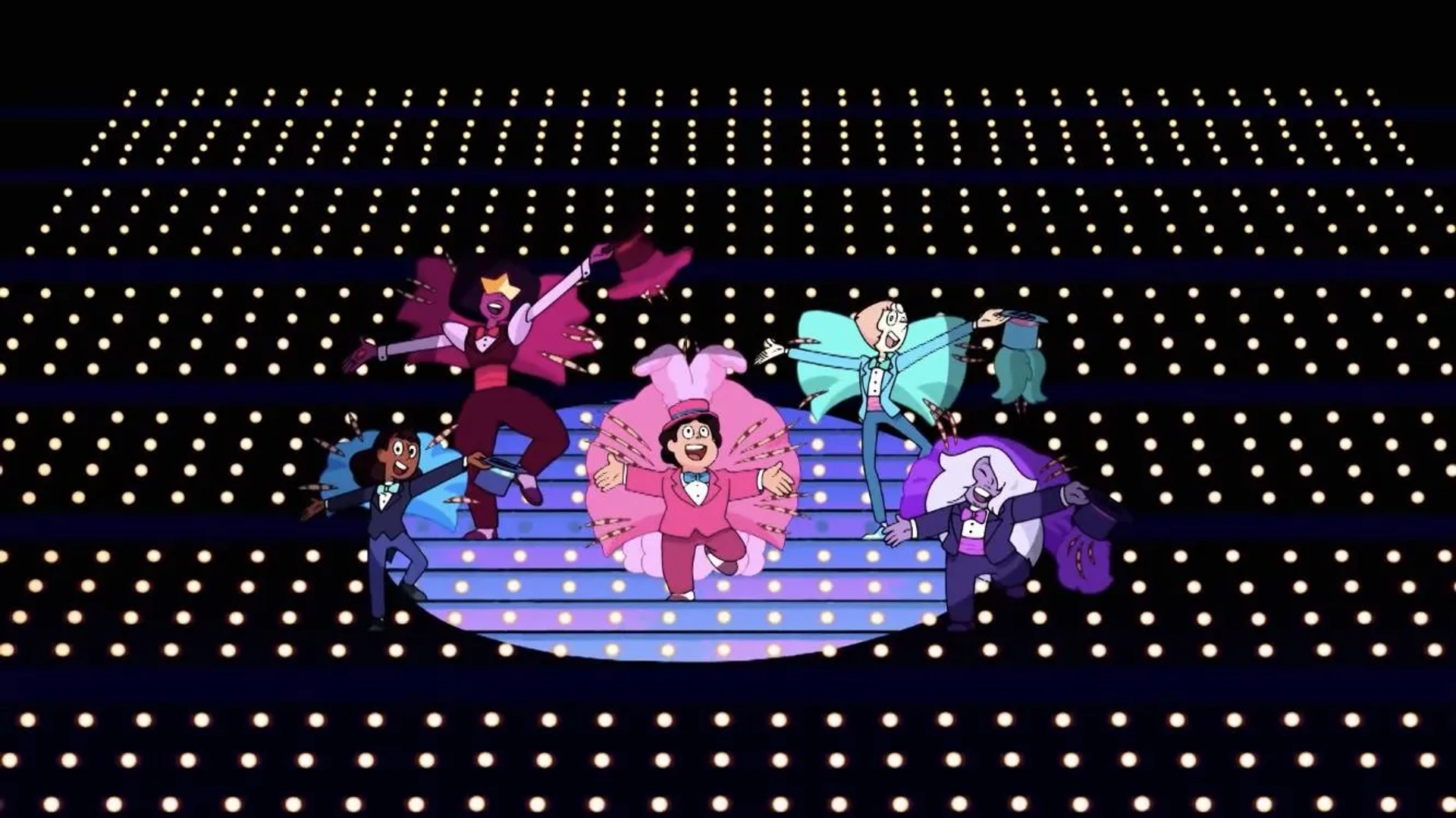 Deedee Magno, Estelle, Grace Rolek, Michaela Dietz, and Zach Callison in Steven Universe: The Movie (2019)