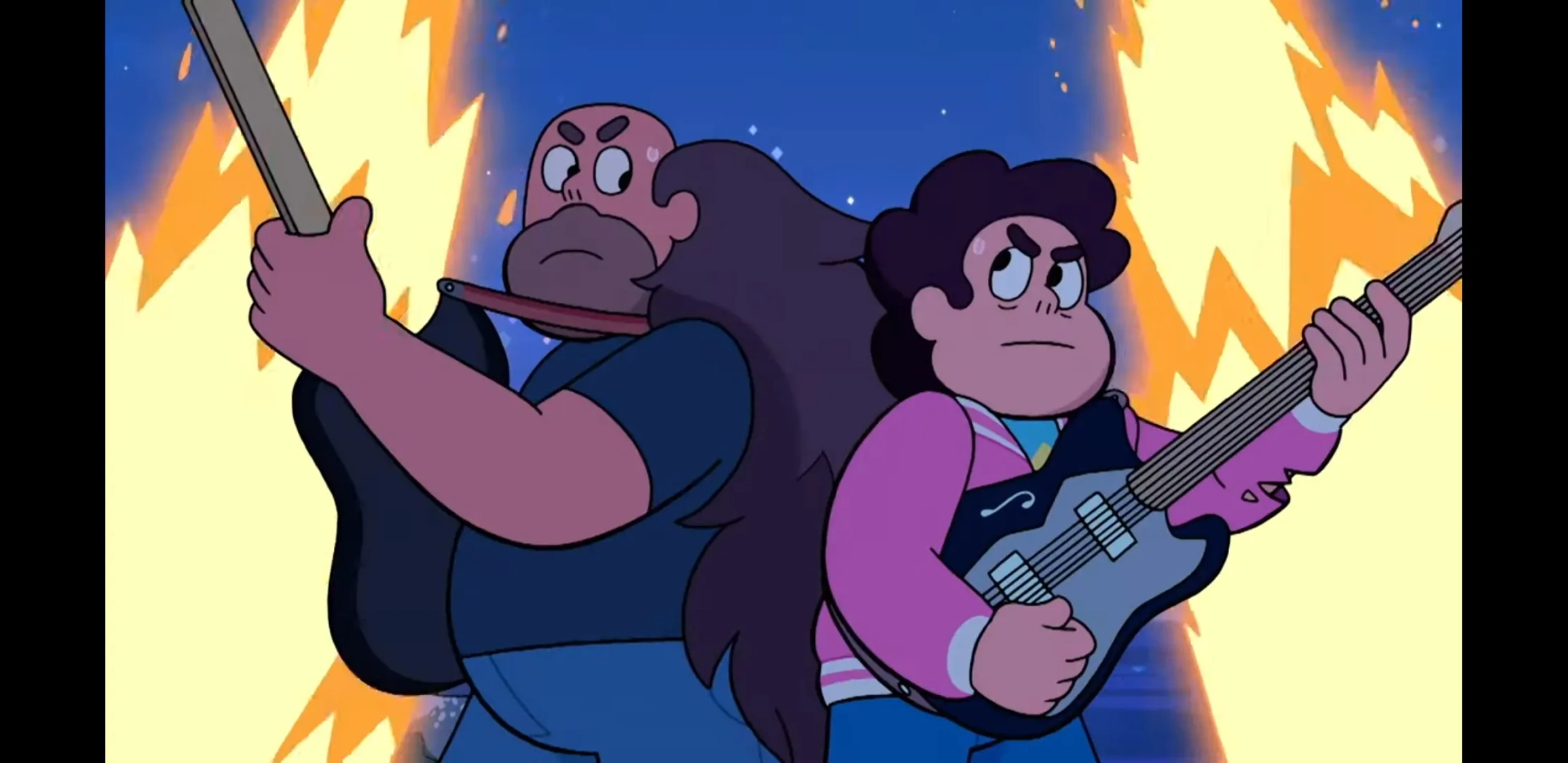 Tom Scharpling and Zach Callison in Steven Universe: The Movie (2019)