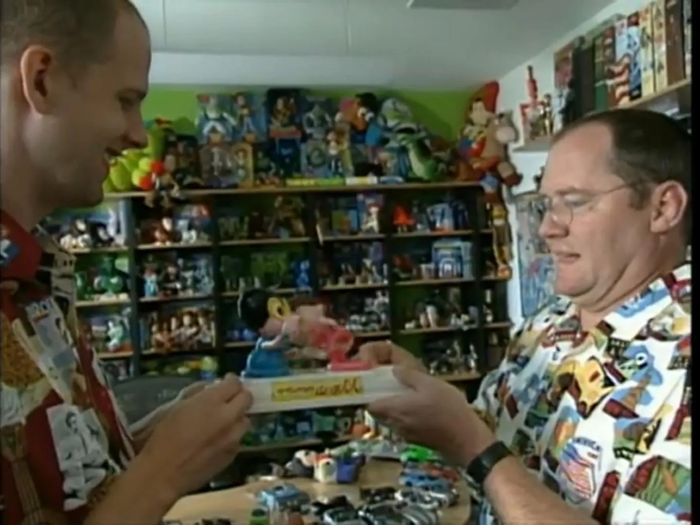 John Lasseter and Pete Docter in Monsters, Inc. (2001)