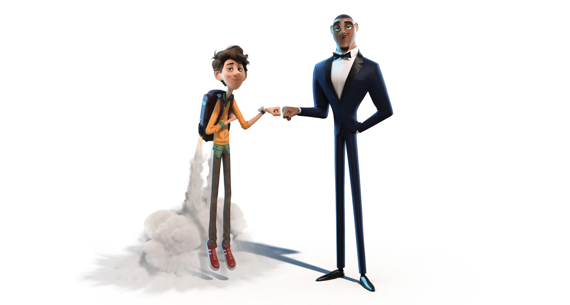 Will Smith and Tom Holland in Spies in Disguise (2019)