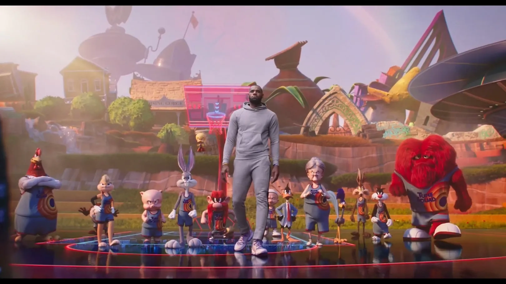Bob Bergen, Jeff Bergman, Candi Milo, Fred Tatasciore, Eric Bauza, LeBron James, and Zendaya in Space Jam: A New Legacy (2021)