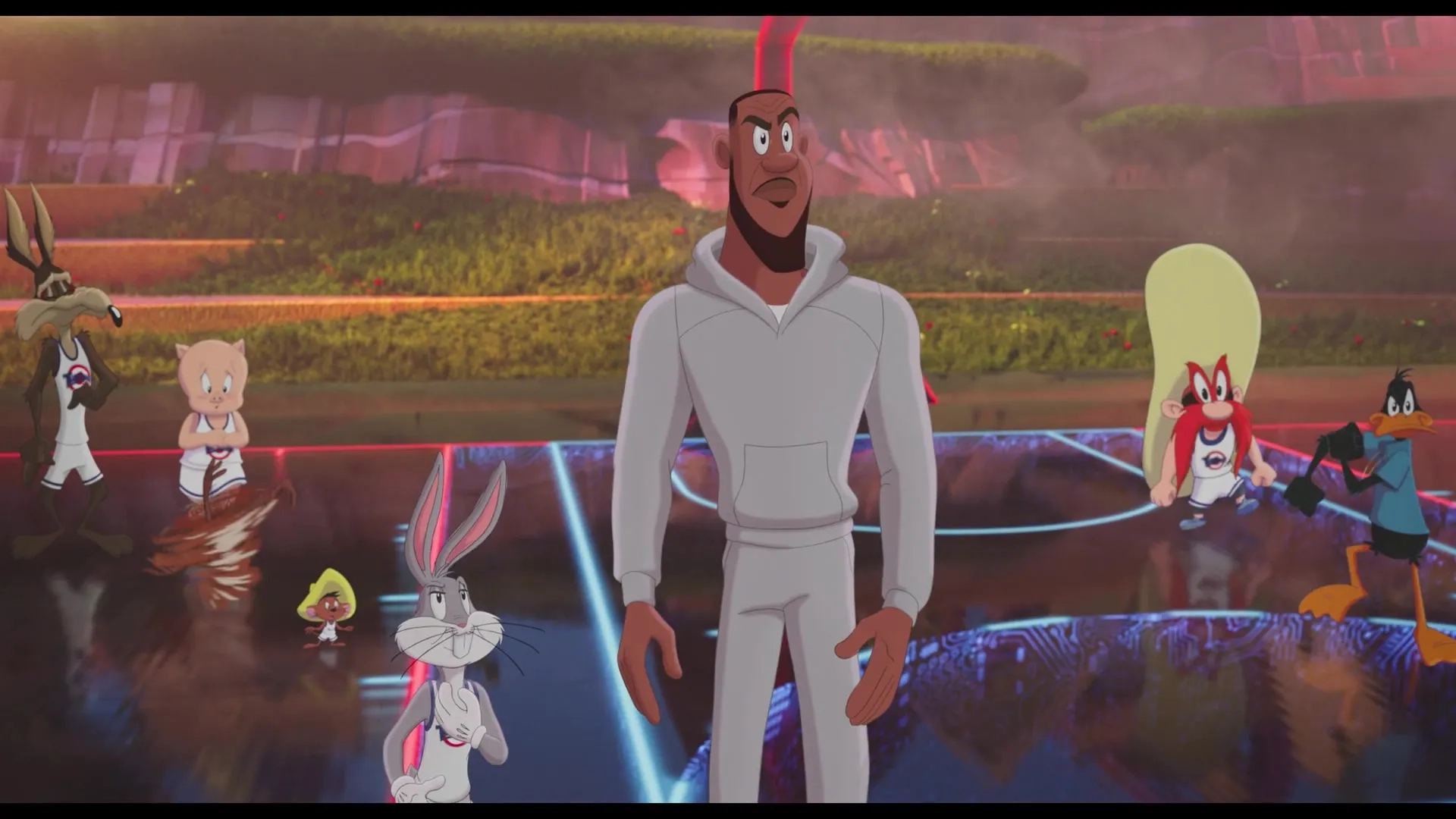 Jeff Bergman, Gabriel Iglesias, Fred Tatasciore, Eric Bauza, and LeBron James in Space Jam: A New Legacy (2021)