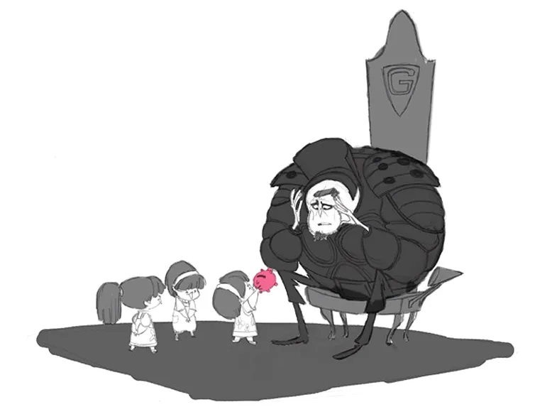 Steve Carell, Miranda Cosgrove, Elsie Fisher, and Dana Gaier in Despicable Me (2010)