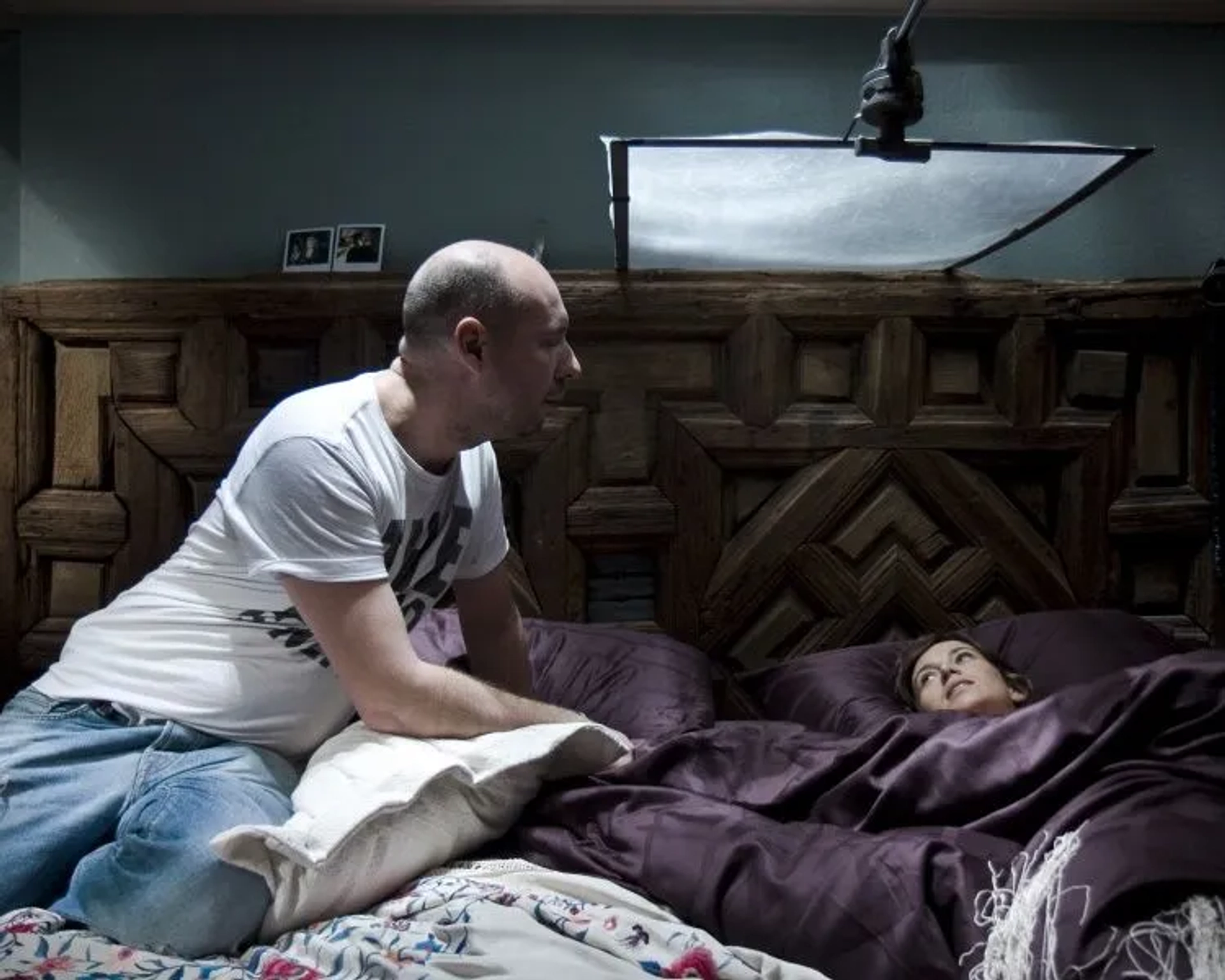 Jaume Balagueró and Marta Etura in Sleep Tight (2011)