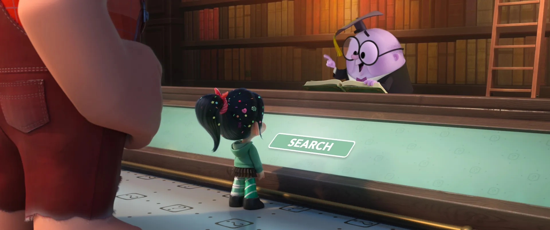 John C. Reilly, Sarah Silverman, and Alan Tudyk in Ralph Breaks the Internet (2018)