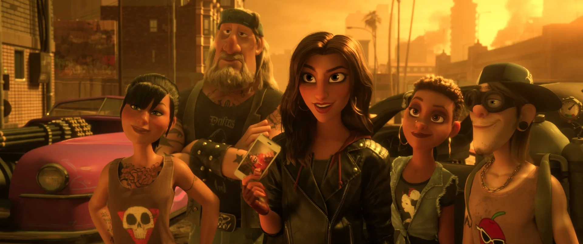 Hamish Blake, Gal Gadot, GloZell Green, Timothy Simons, and Ali Wong in Ralph Breaks the Internet (2018)