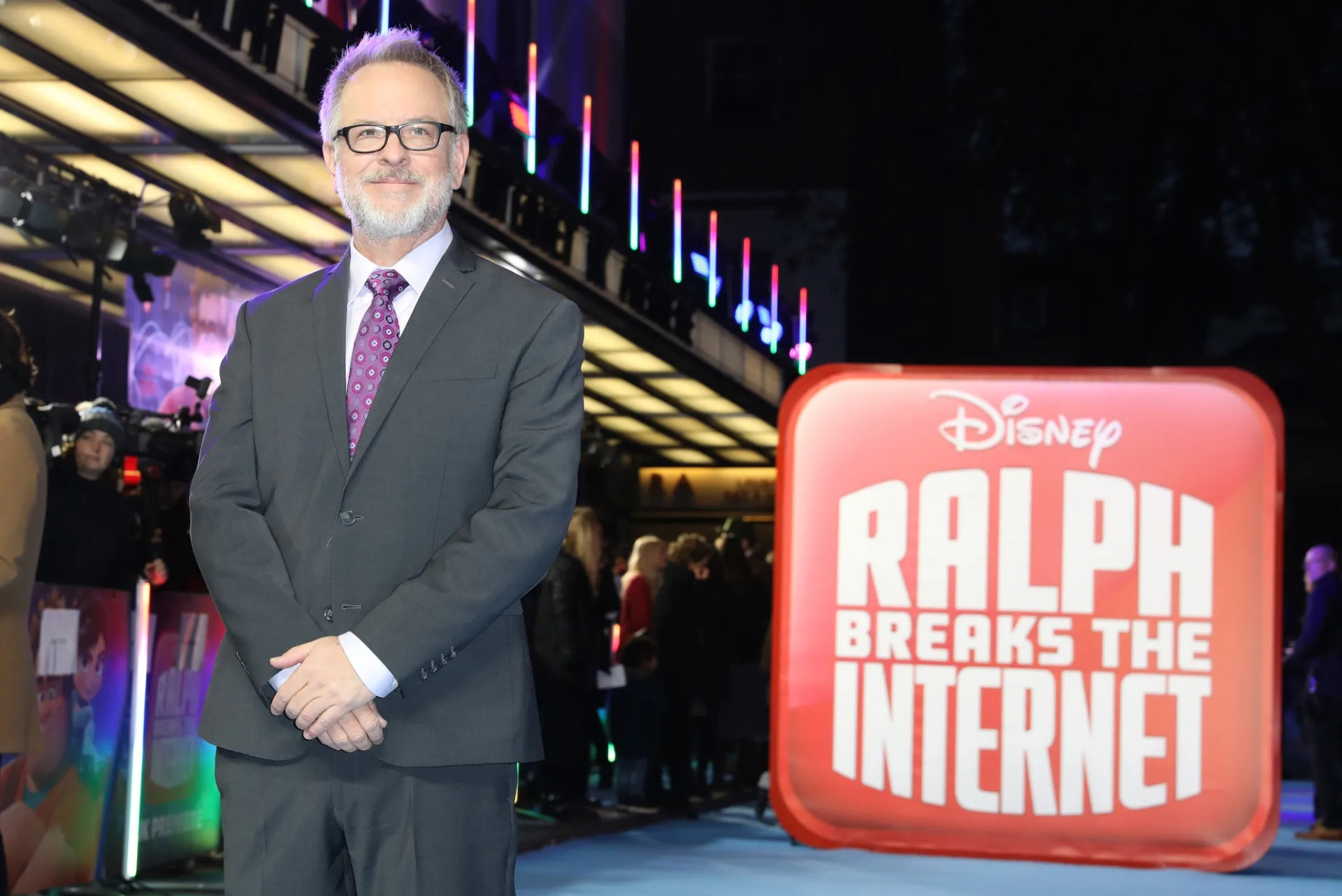 Rich Moore at an event for Ralph Breaks the Internet (2018)